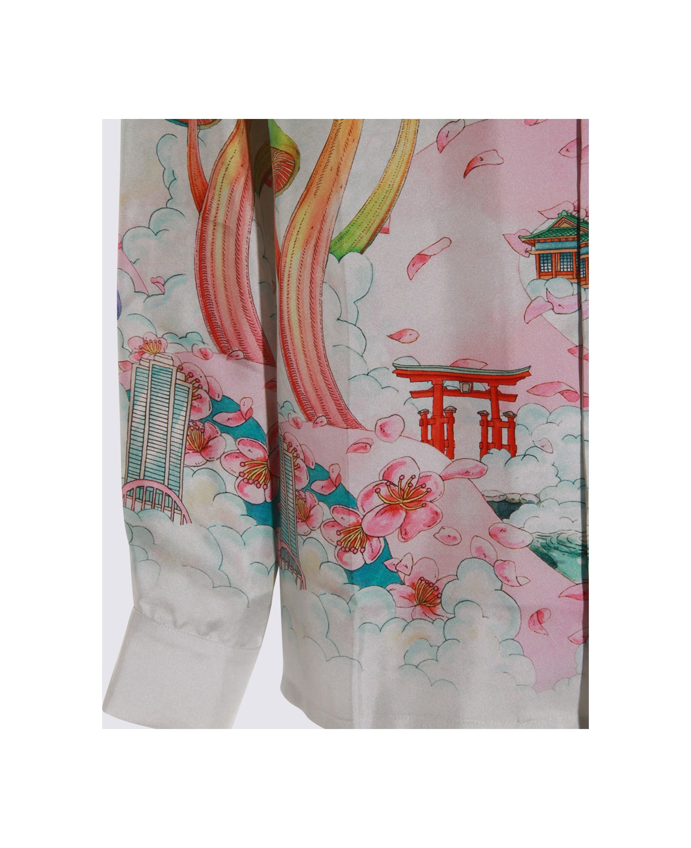 Multicolor Silk Shirt - 4