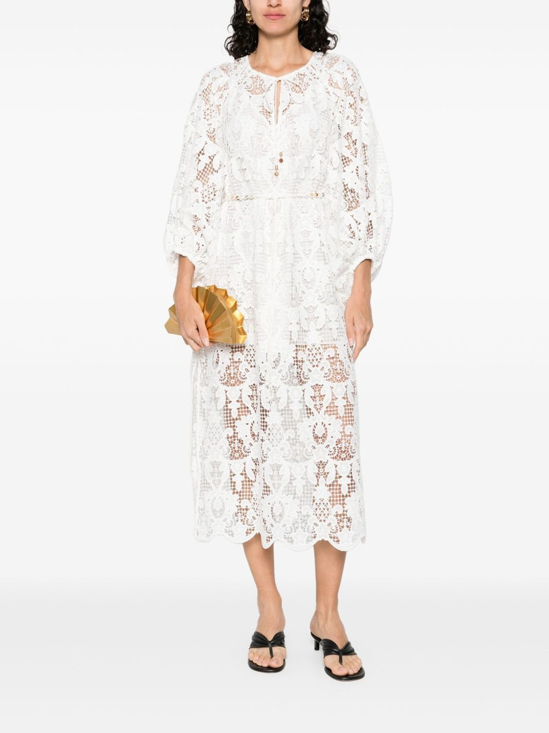 Zimmermann Coco Lace midi dress outlook