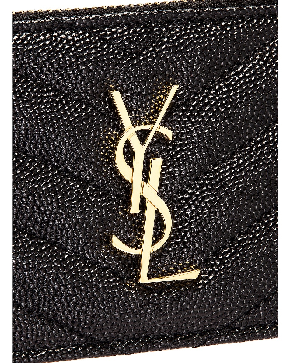 Zipped Fragments Card Case - 6
