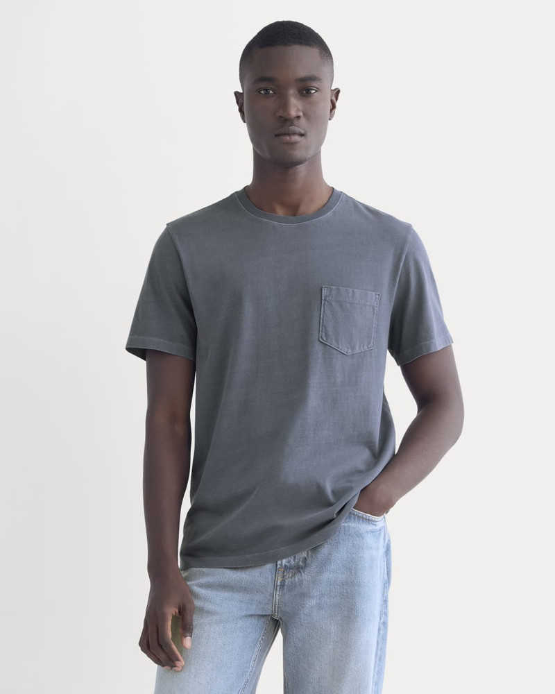 EVERLANE THE ESSENTIAL ORGANIC GARMENT-DYED CREW outlook