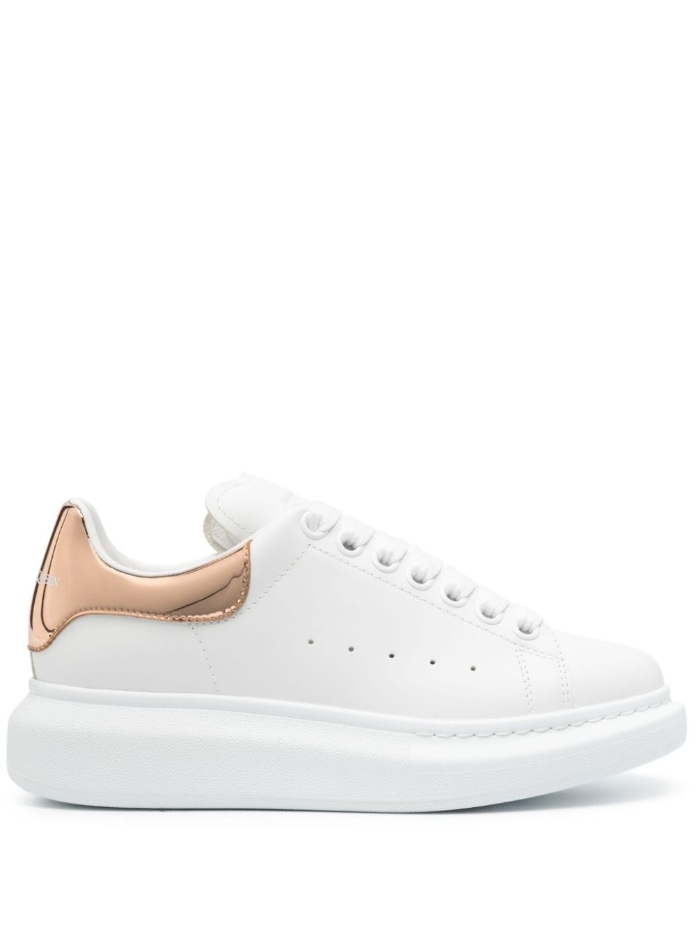 Oversize leather sneaker - 1