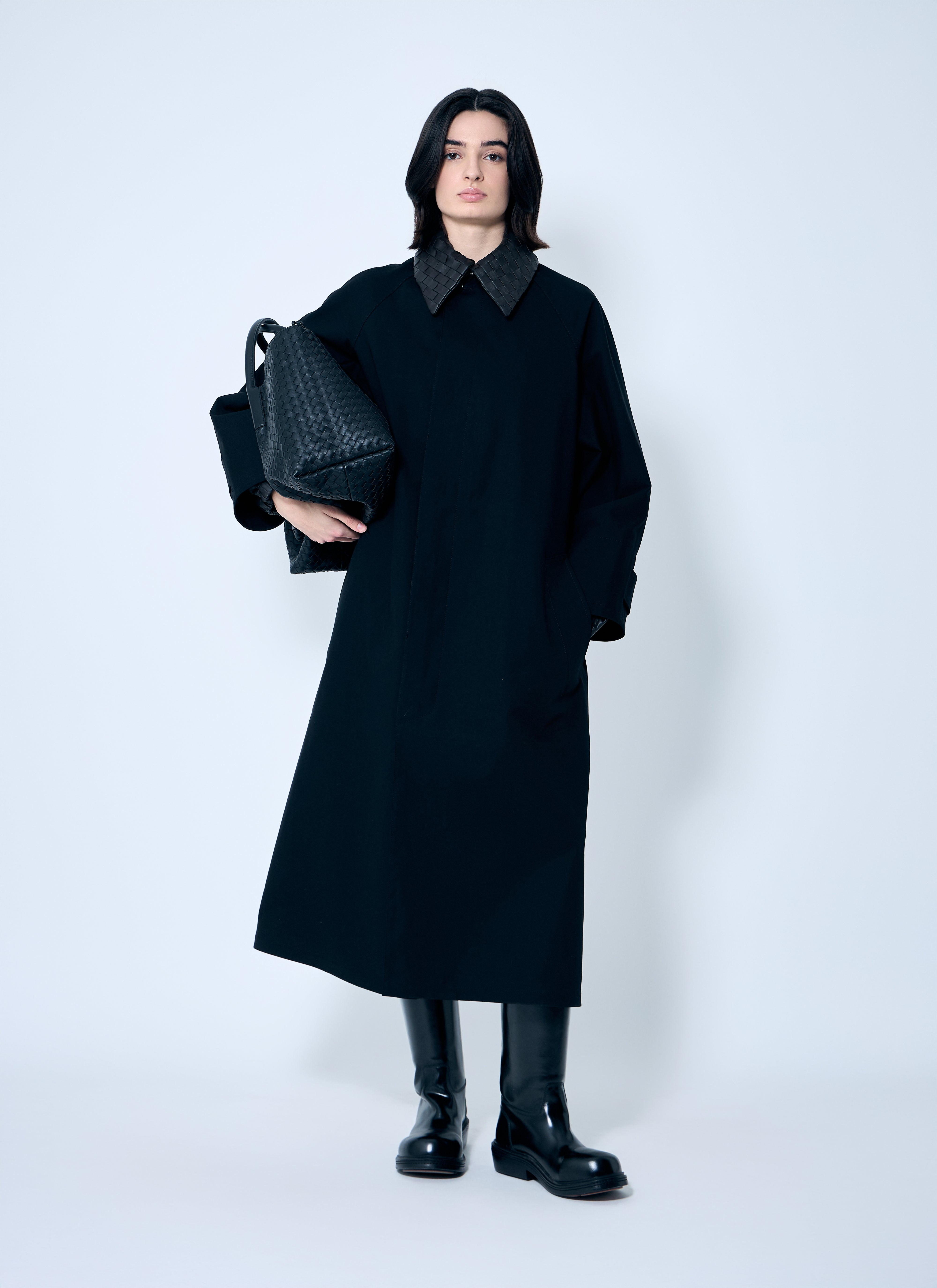 Bottega Veneta Women Cotton Trench Coat - 2