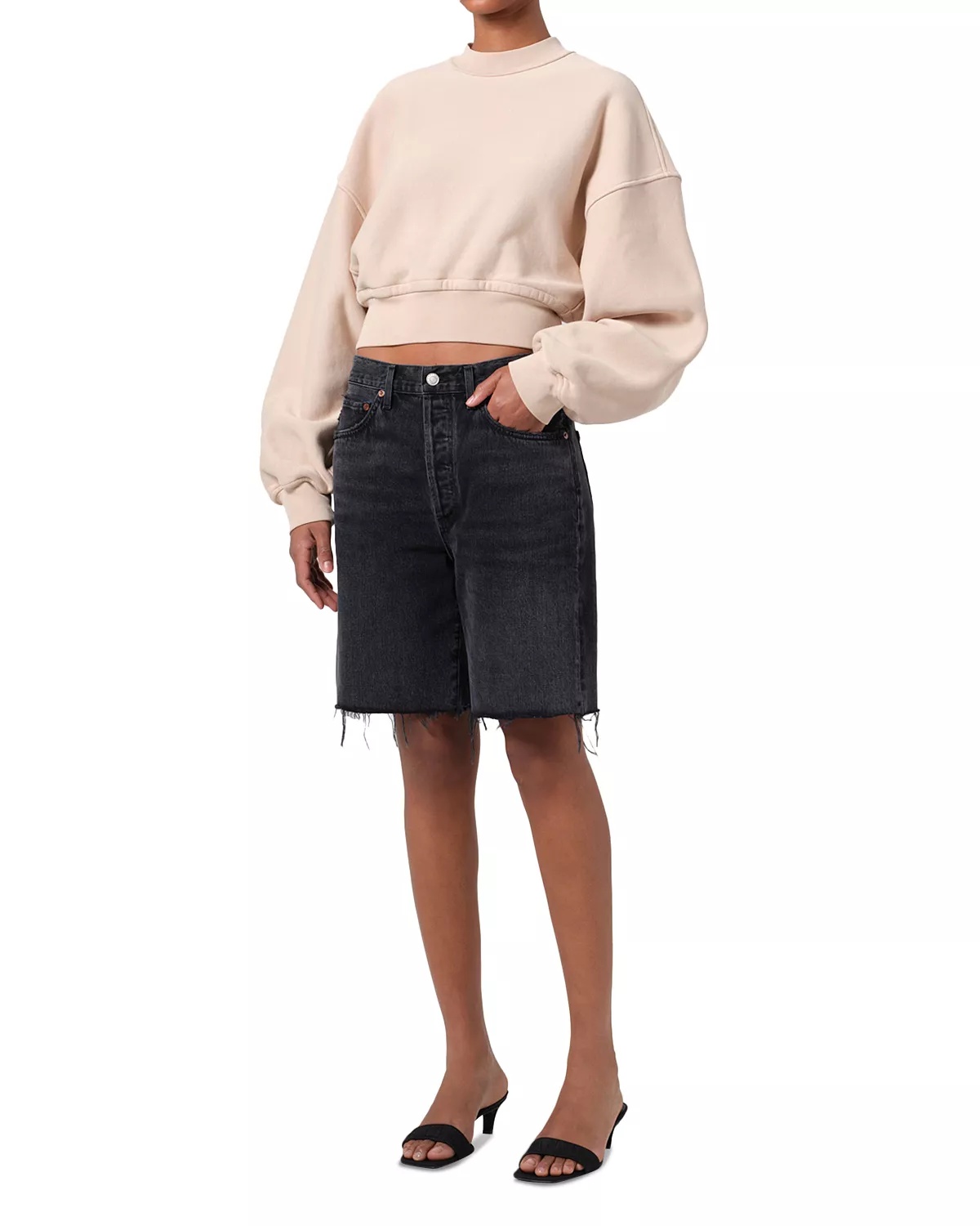 Kit Shrunken Crewneck Sweater - 7