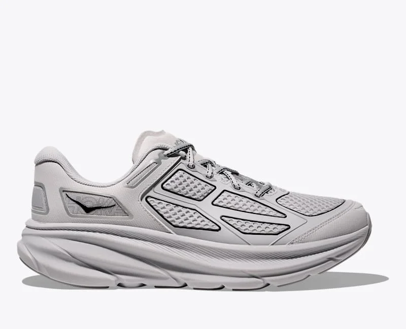 Clifton One9 Shoes in Ash Grey/Silver - 1