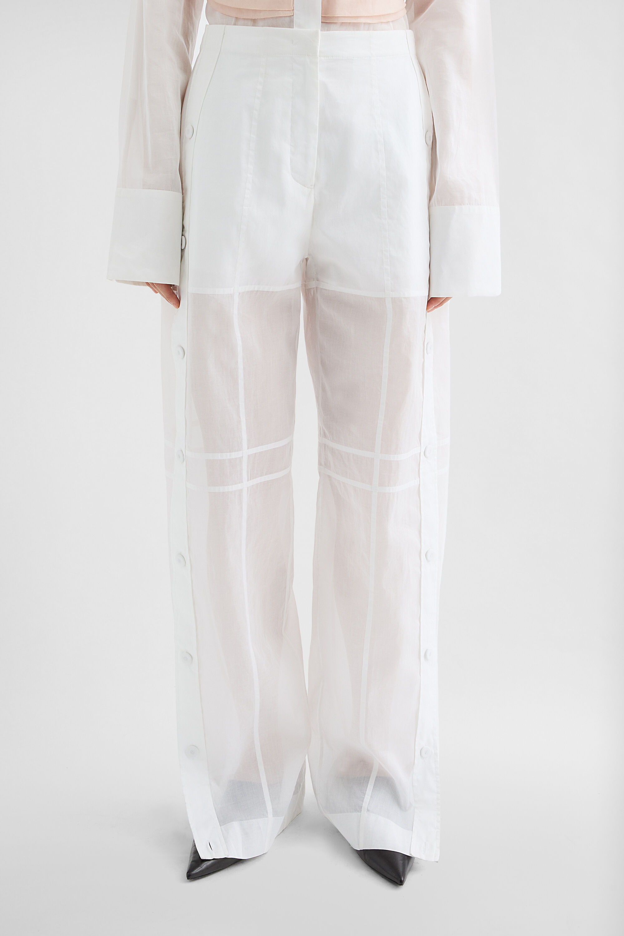 Cotton Muslin Trousers - 7
