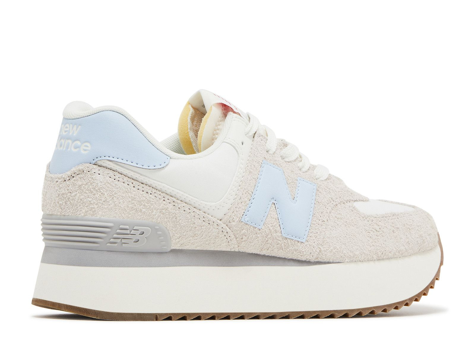 NEW BALANCE WMNS 574+ 'MOONBEAM LIGHT CHROME BLUE' - 3