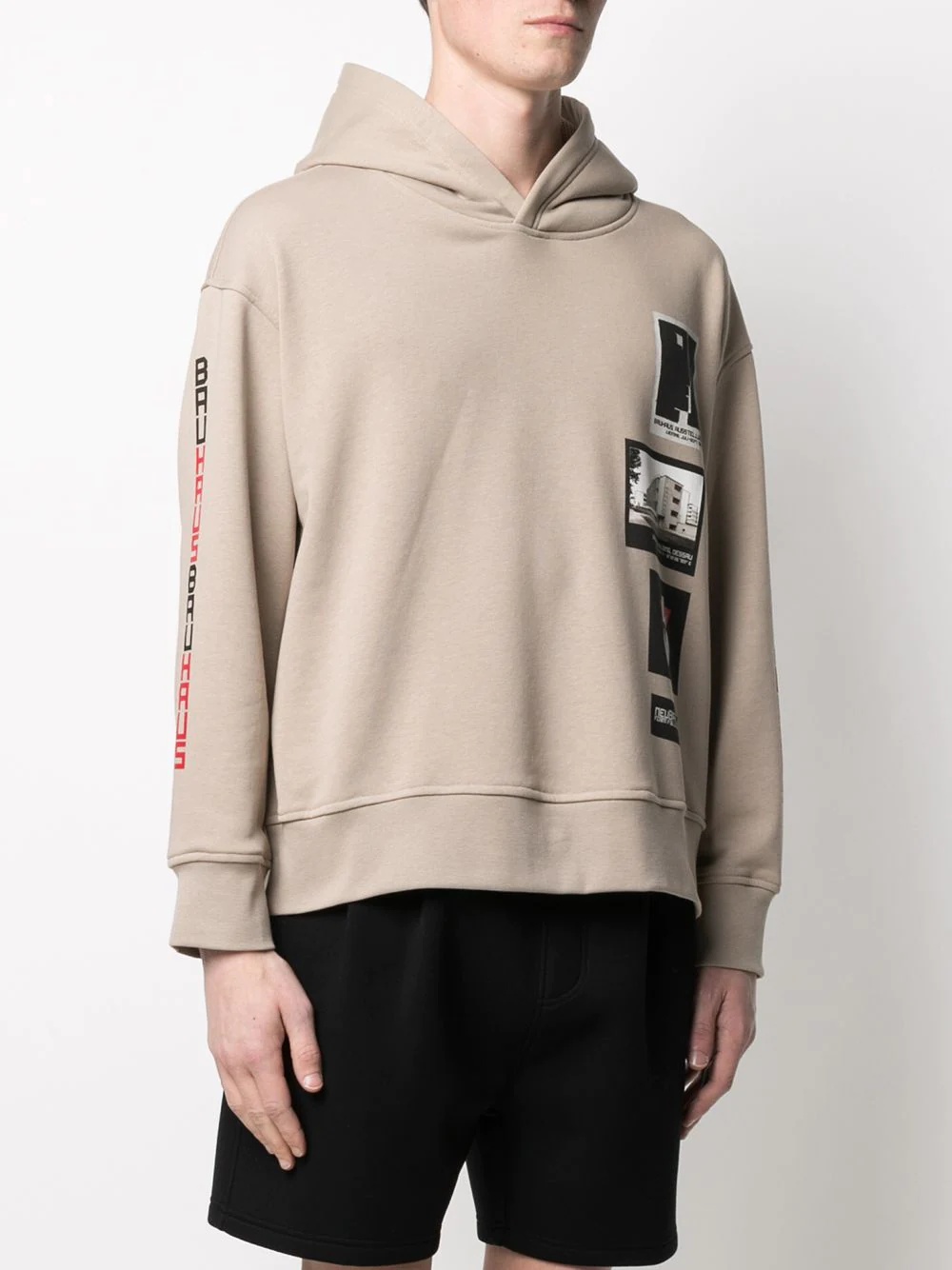 photograph-print hoodie - 3