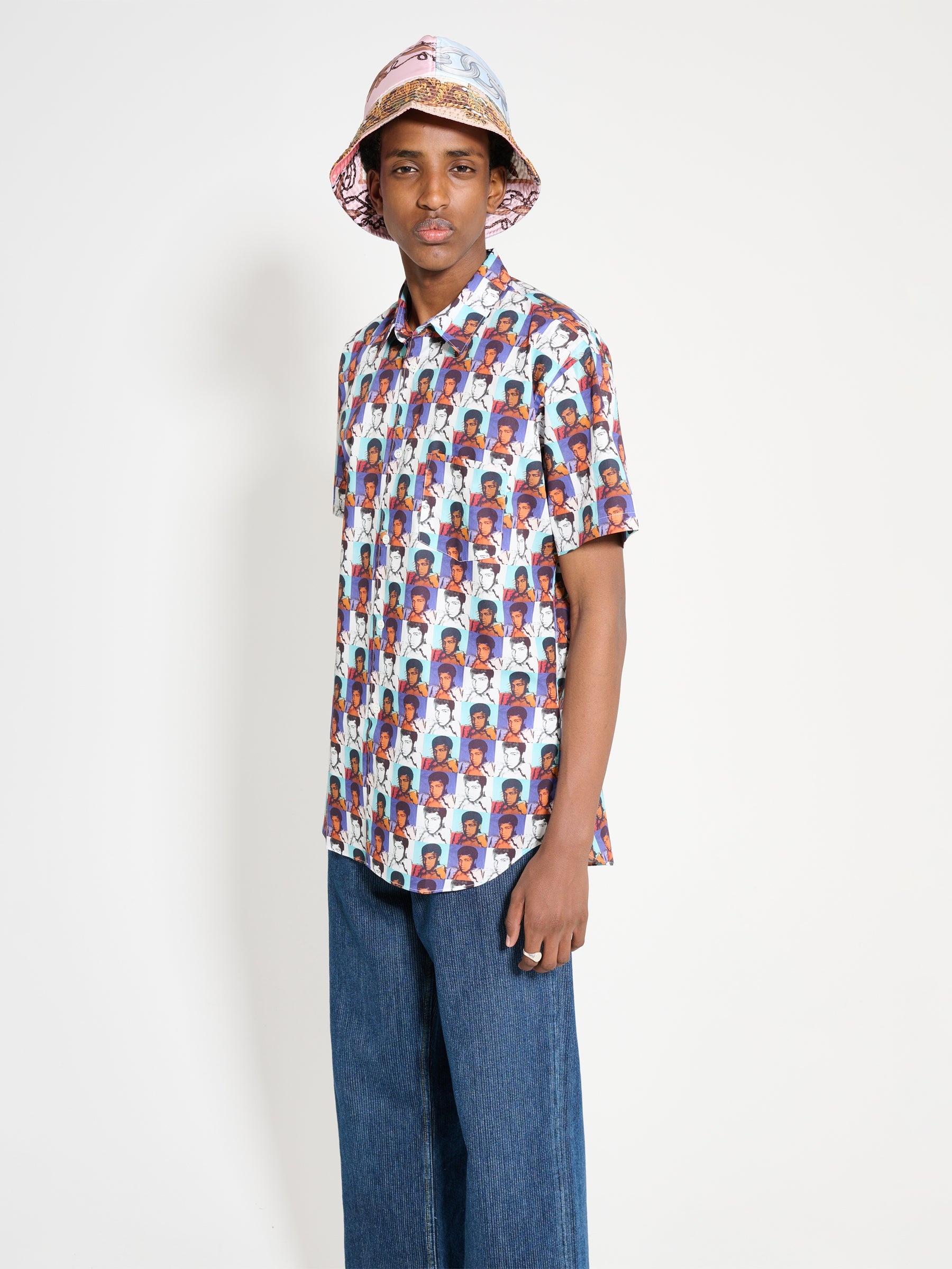 COMME DES GARÇONS SHIRT ANDY WARHOL SHORT SLEEVE SHIRT - 2