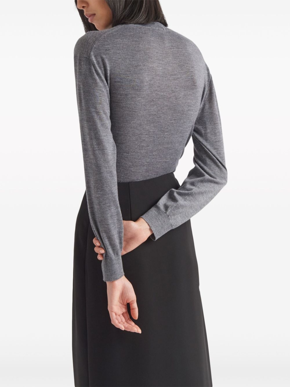roll-neck cashmere jumper - 3