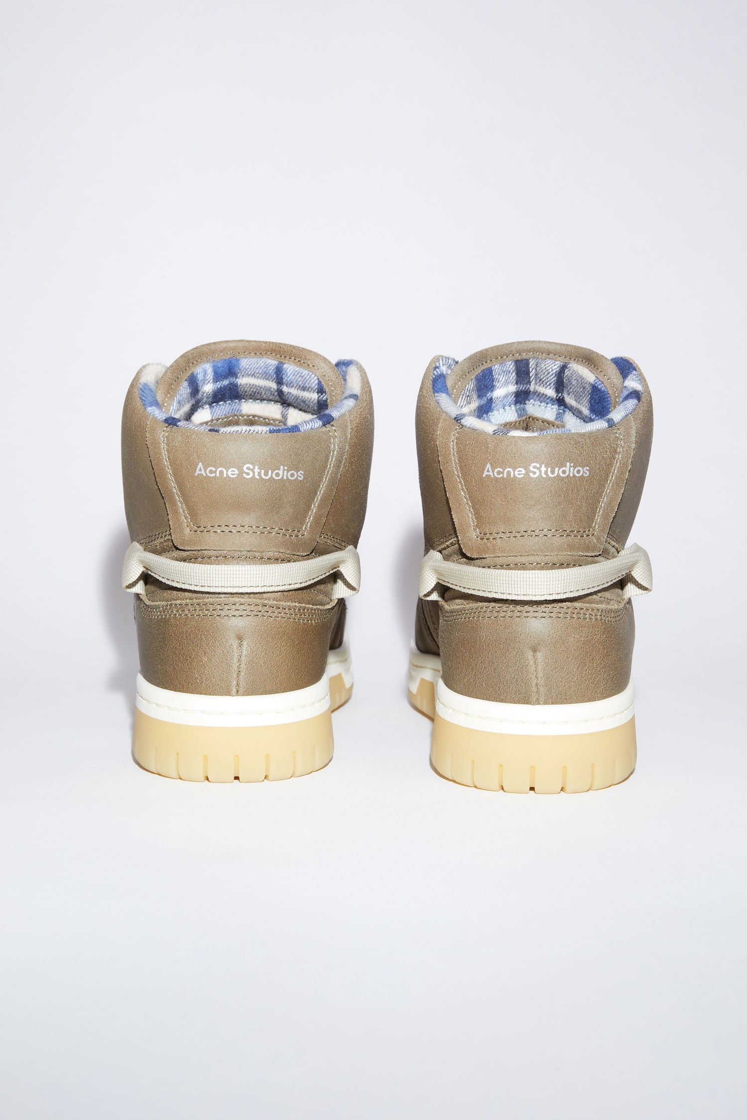 High top sneakers - Brown/green/beige - 3