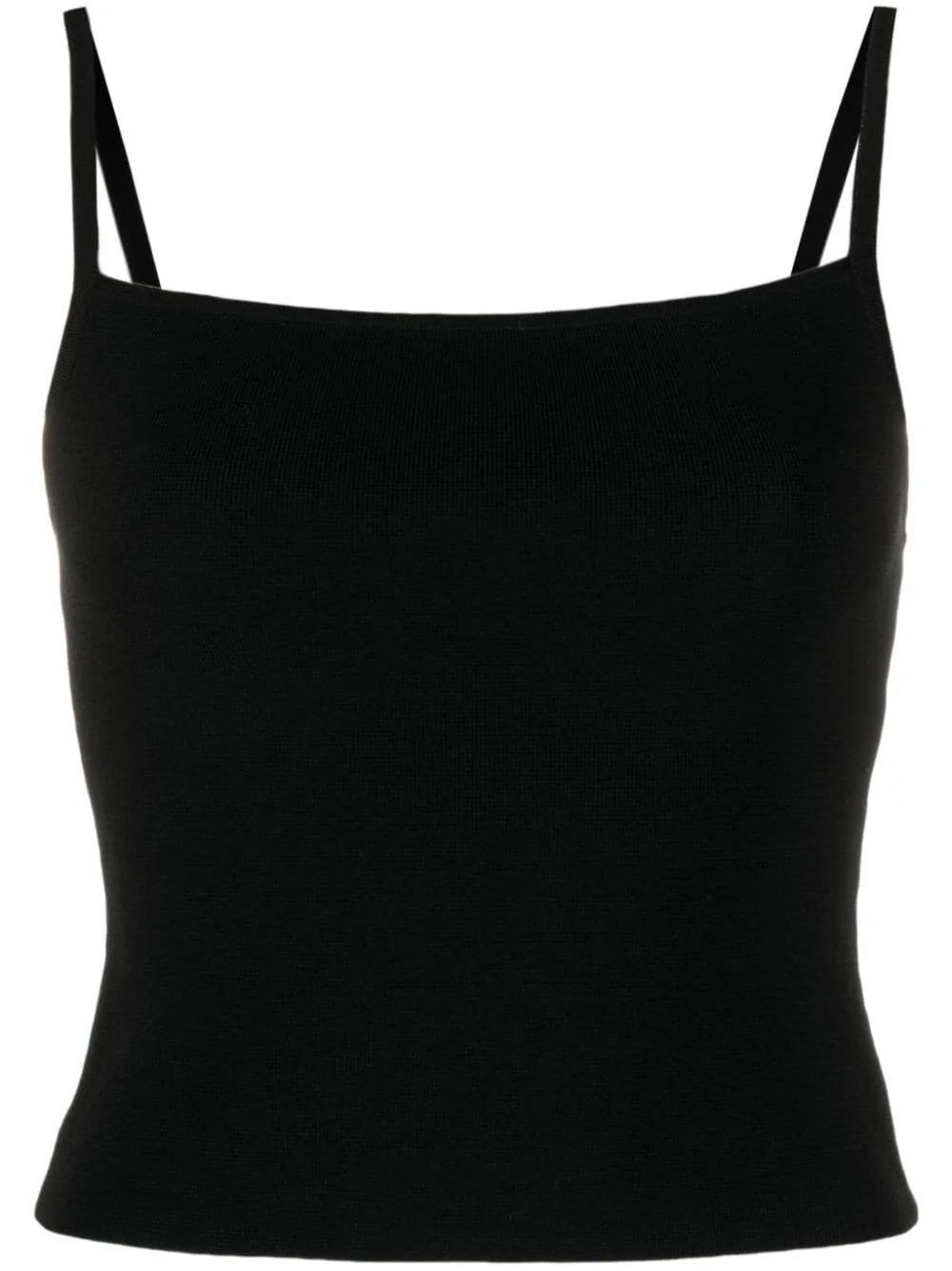 square-neck tank top - 1