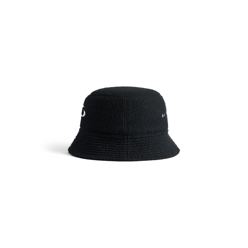 Women's Loop Sports Icon Bucket Hat in Black/white 4