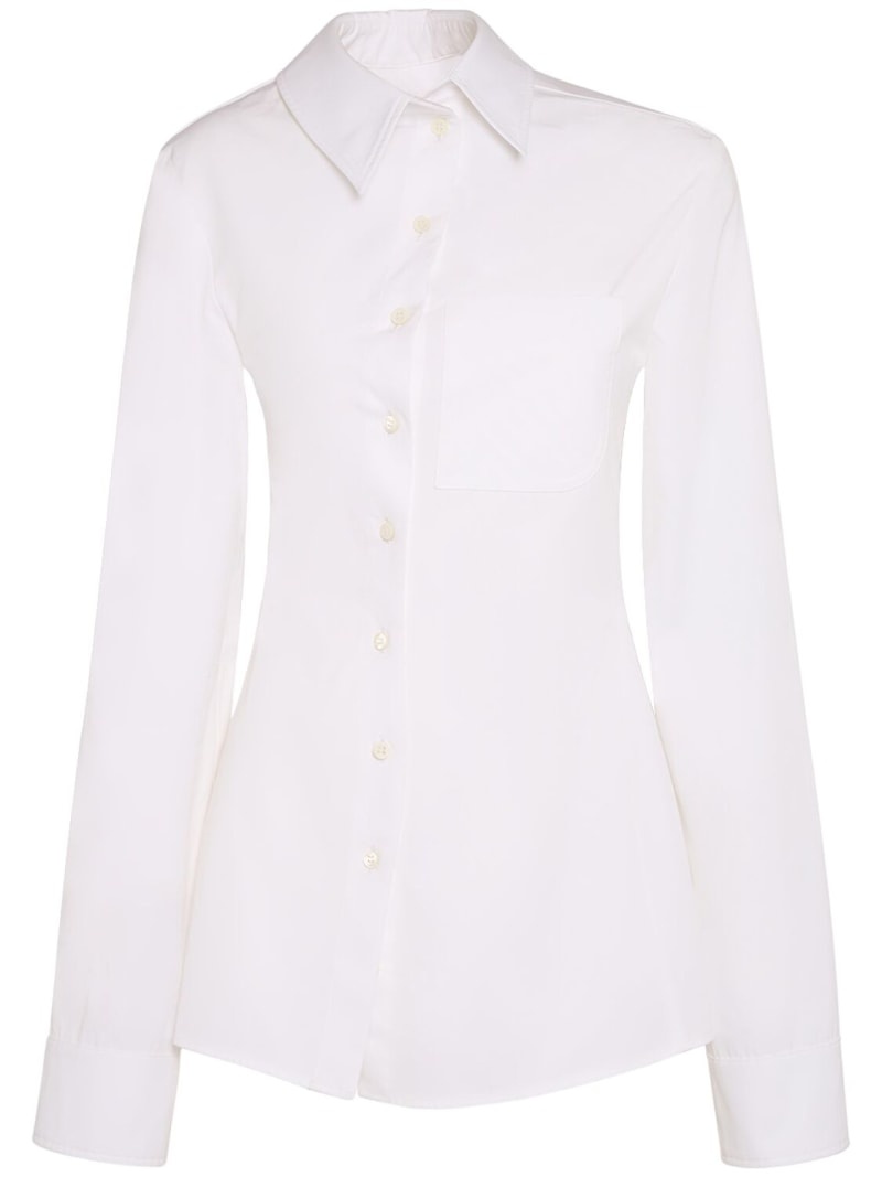 La Chemise Pablo cotton poplin shirt - 1