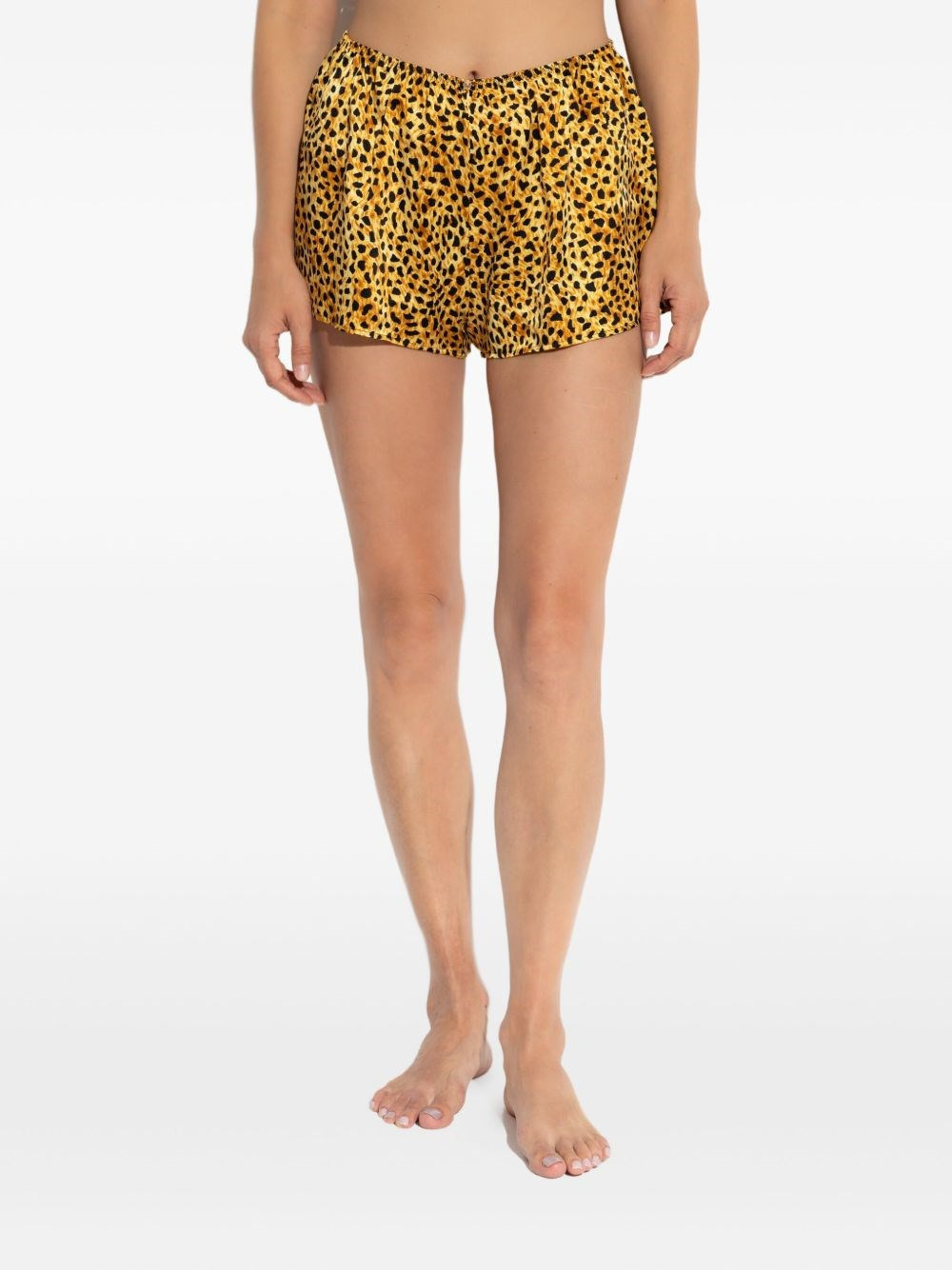 Silk pajama shorts - 3