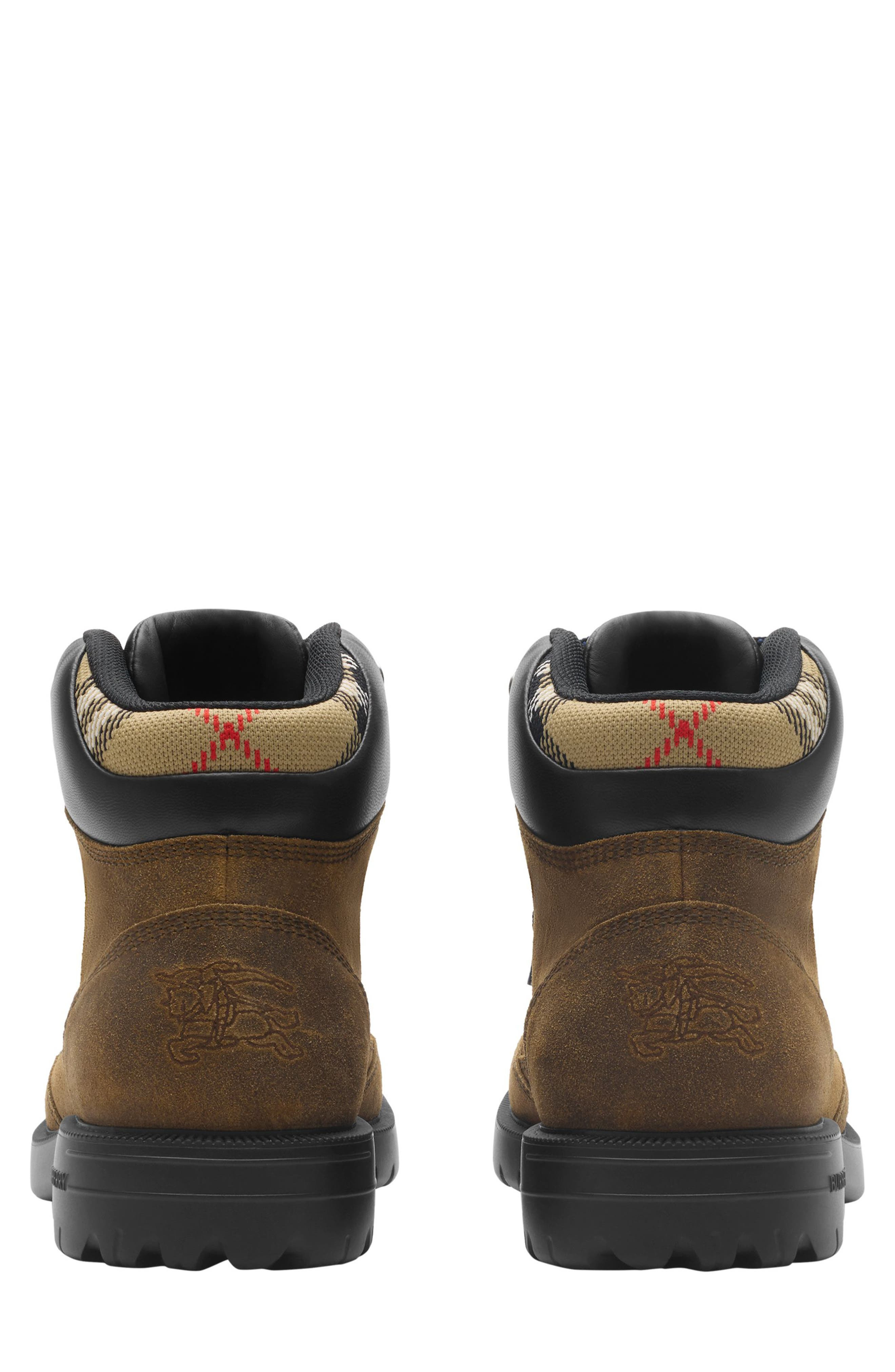 burberry Moor Lace-Up Boot in Jute at Nordstrom - 5