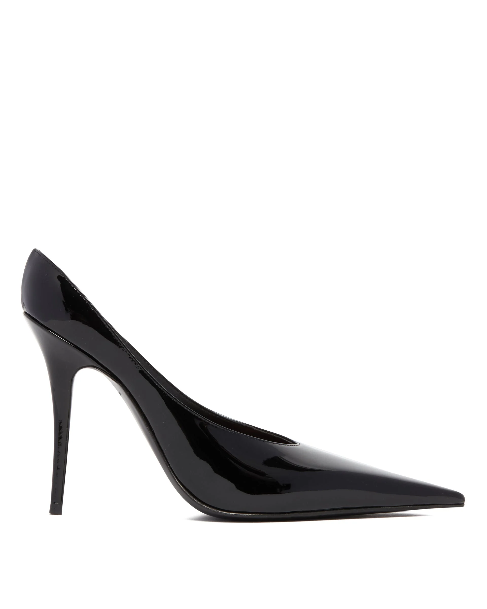 Black Anok Leather Mules - 1