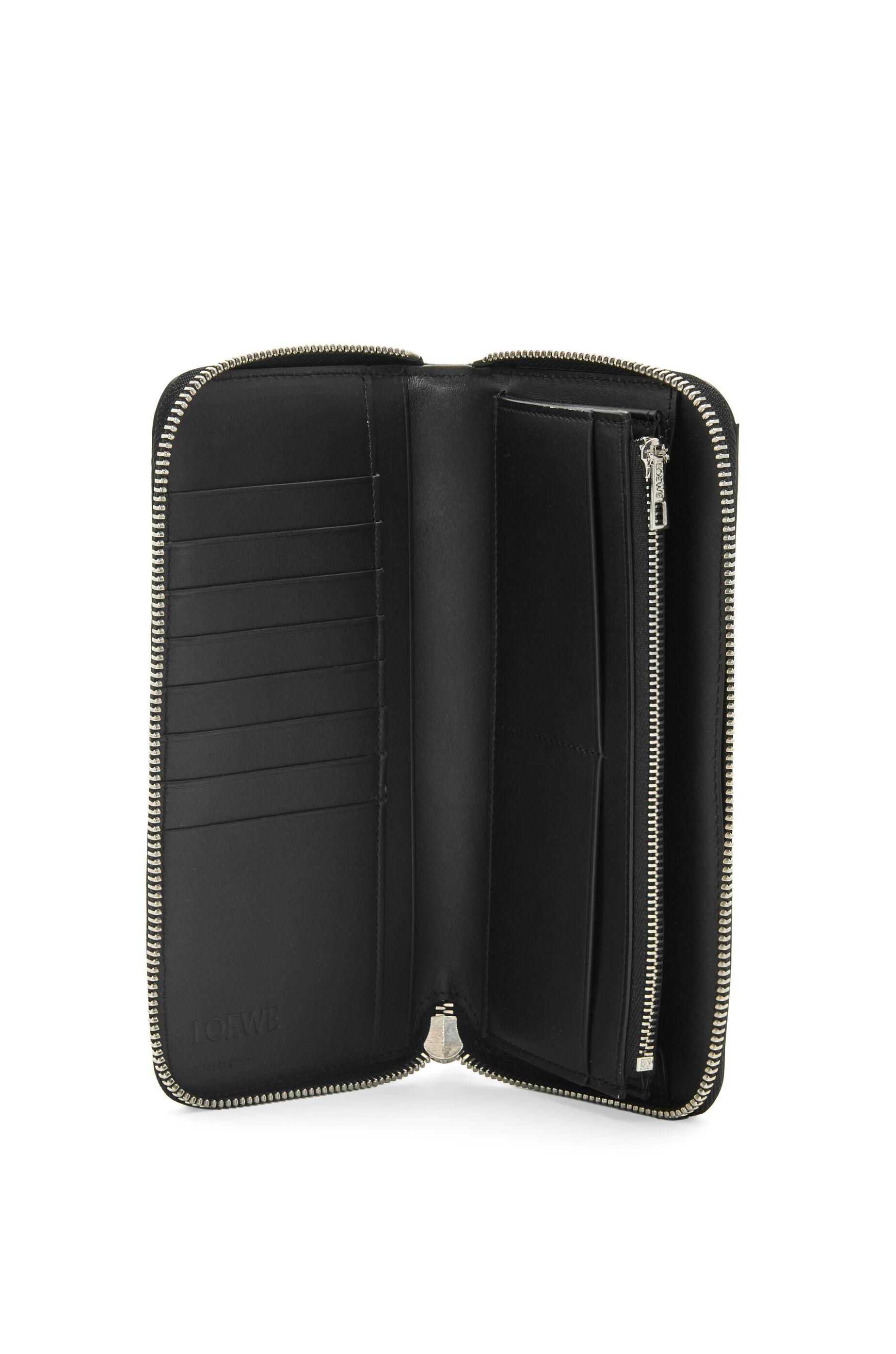 Puzzle Edge zipped open wallet in classic calfskin - 2