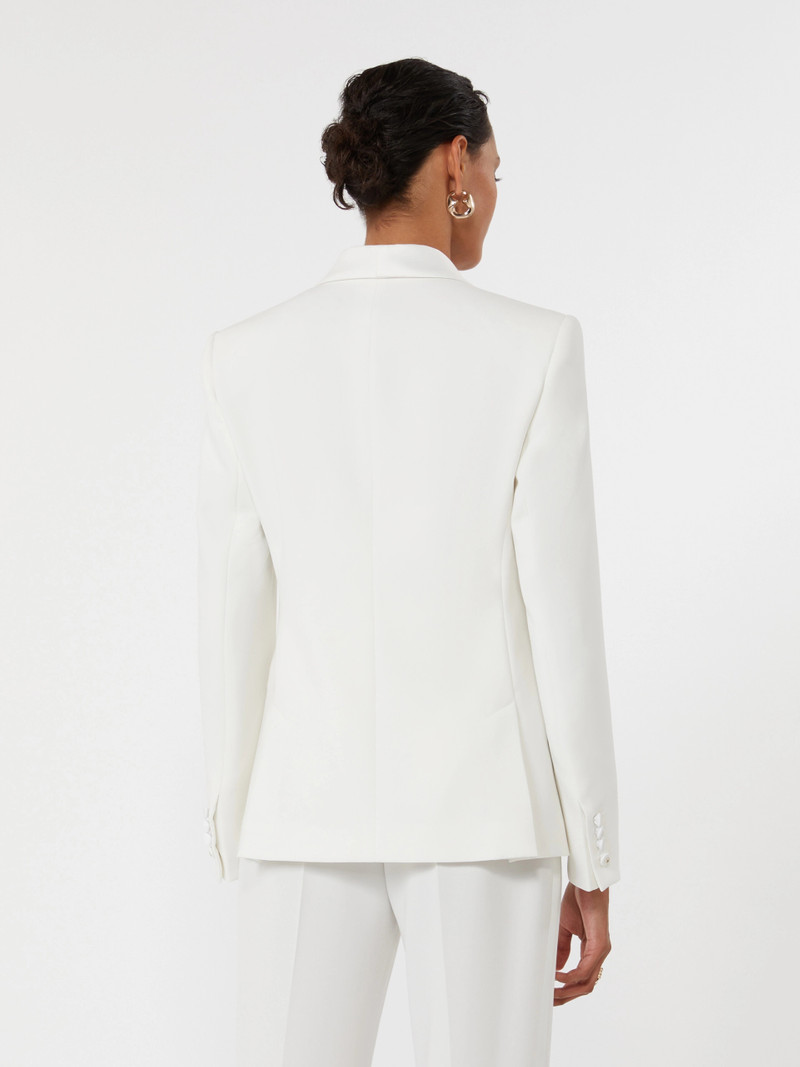 SCATOLA Cady Tuxedo jacket - WHITE 4