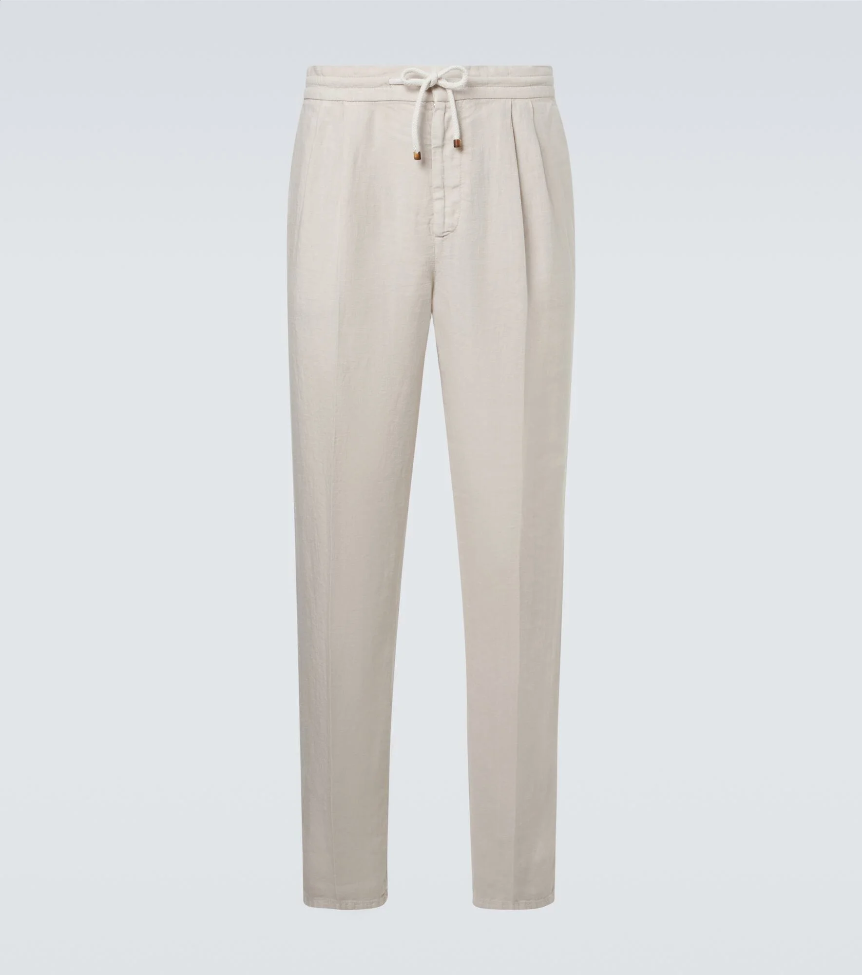 Linen tapered pants - 1