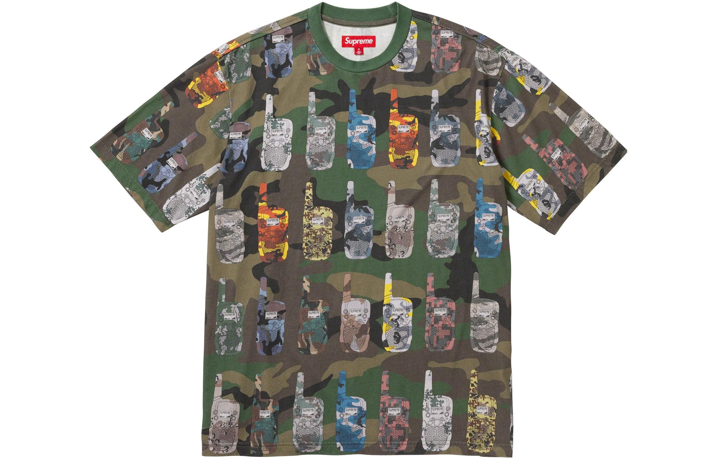 Supreme FW23 Week1 Walkie Talkie T-shirt 'Multicolor' SUP-FW23-049 - 3