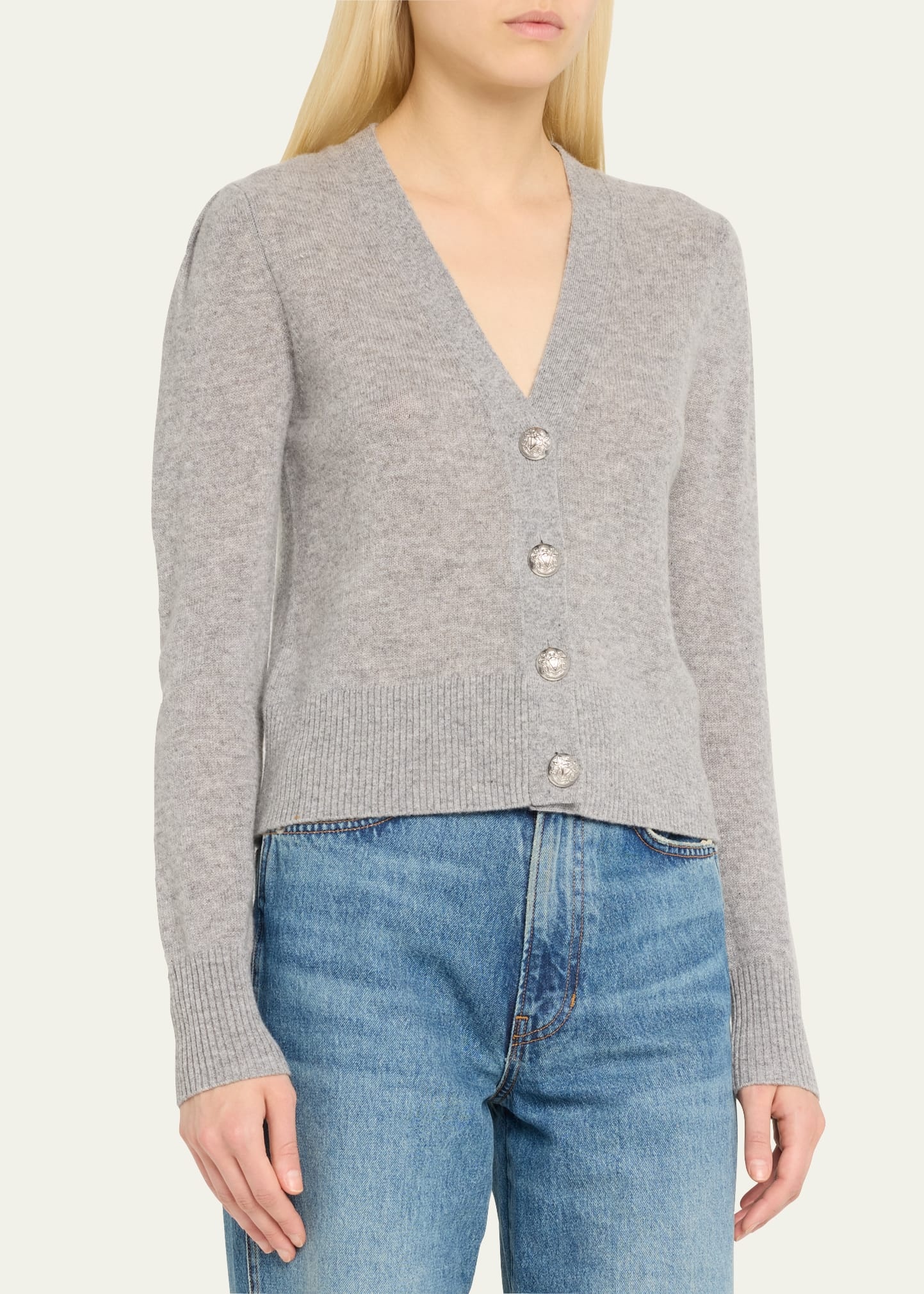Solene Cashmere Cardigan - 4