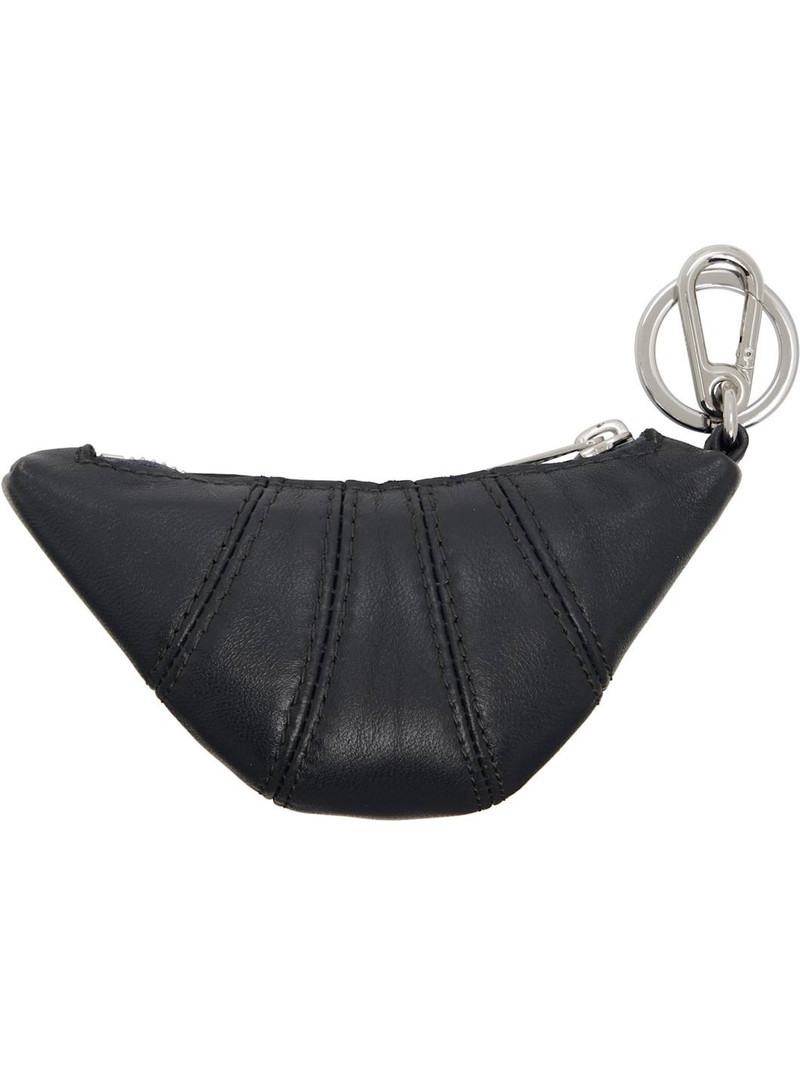 Lemaire Gray Mini Croissant Keychain outlook