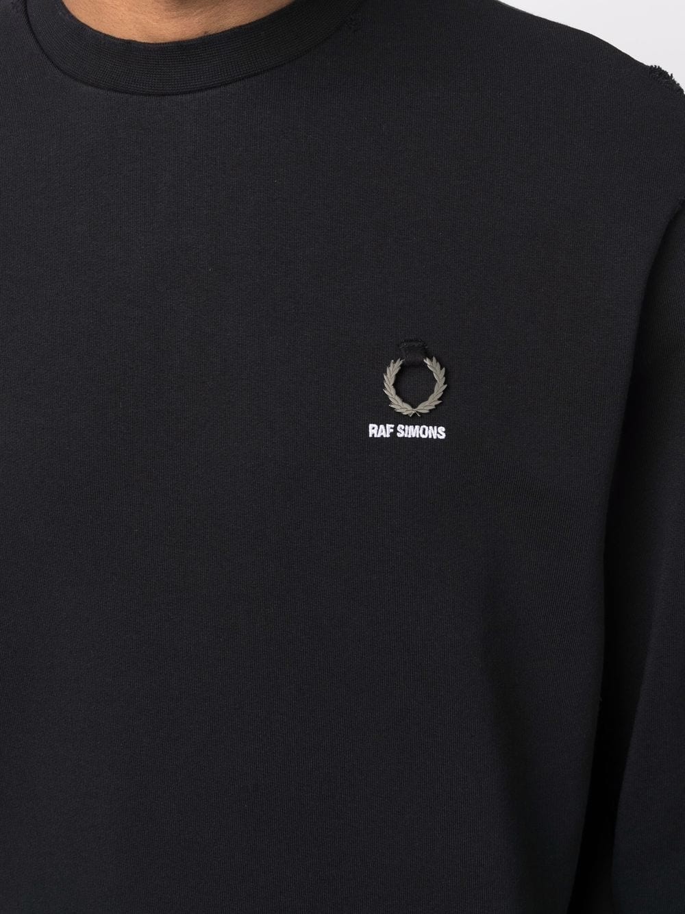 logo-plaque long-sleeved jumper - 5