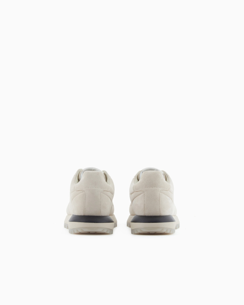 EMPORIO ARMANI SUEDE SNEAKERS outlook