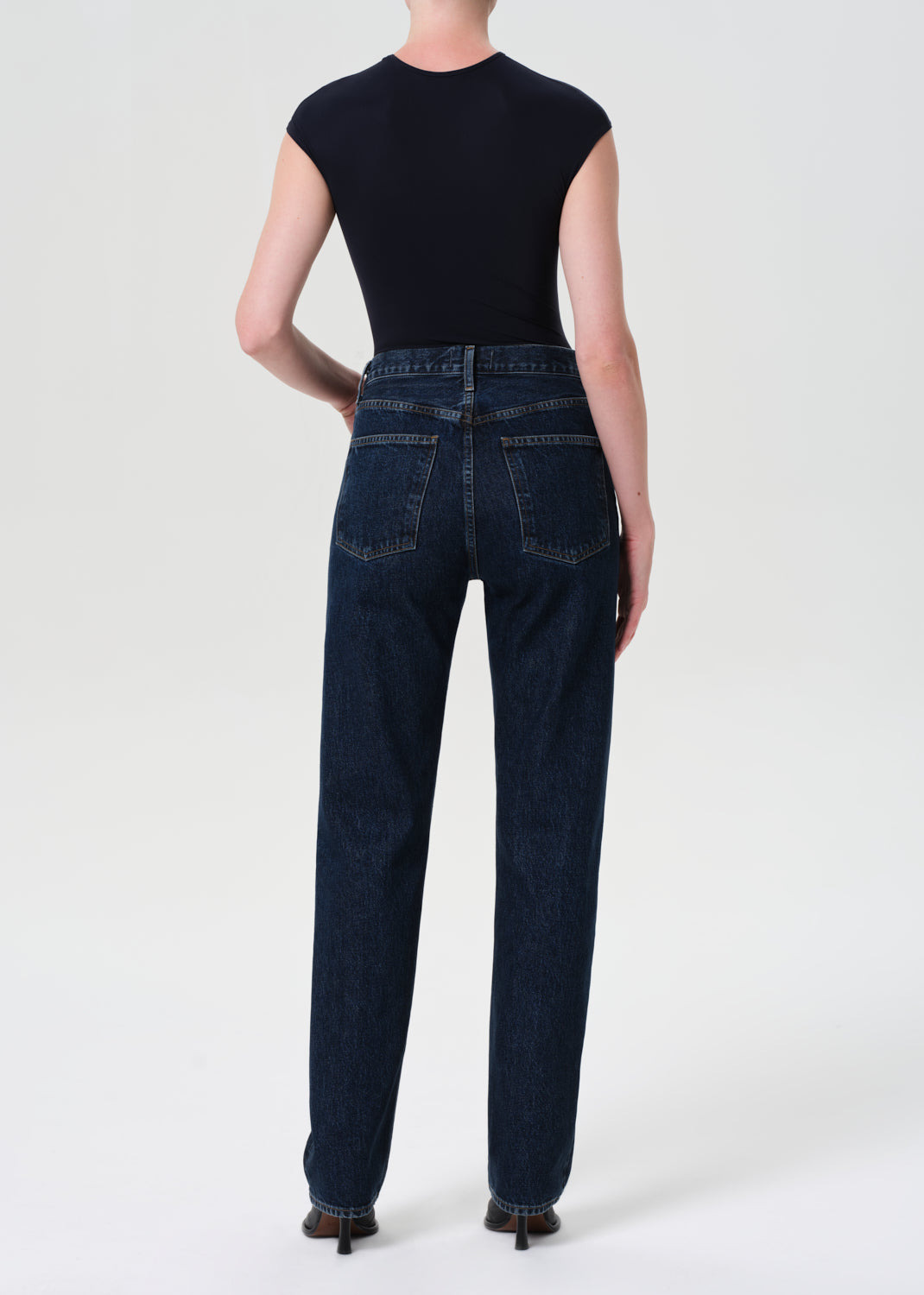 90'S PINCH WAIST HIGH RISE STRAIGHT LONG IN PENDULUM - 2
