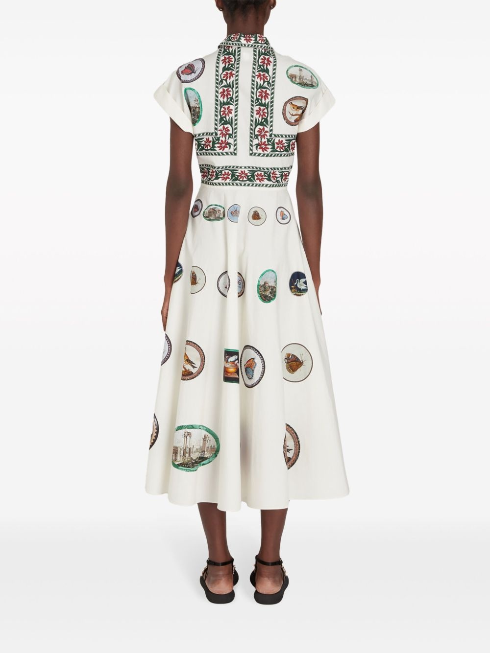 Micromosaic midi dress - 4