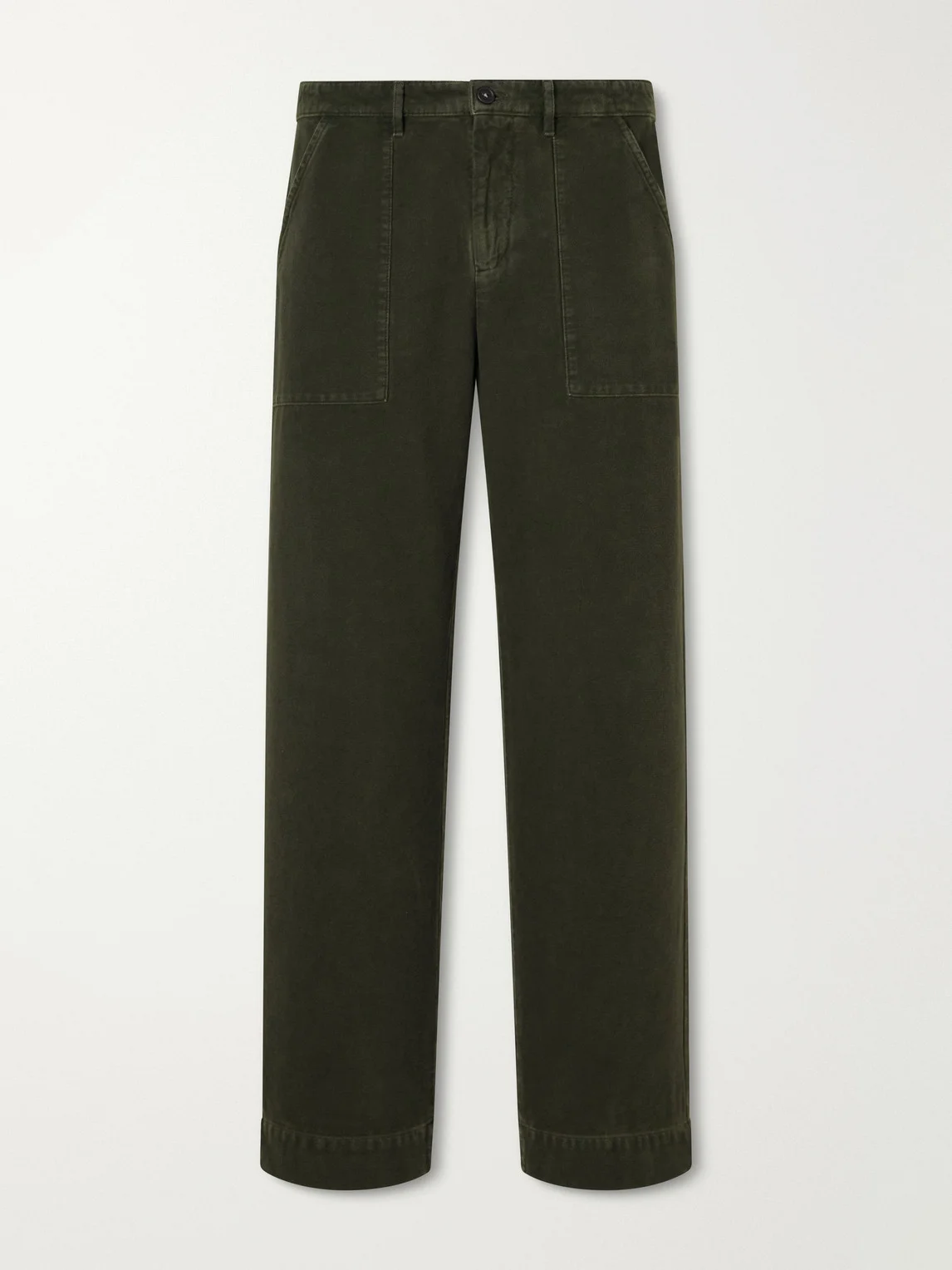 New Regata Straight-Leg Brushed Cotton Trousers - 1