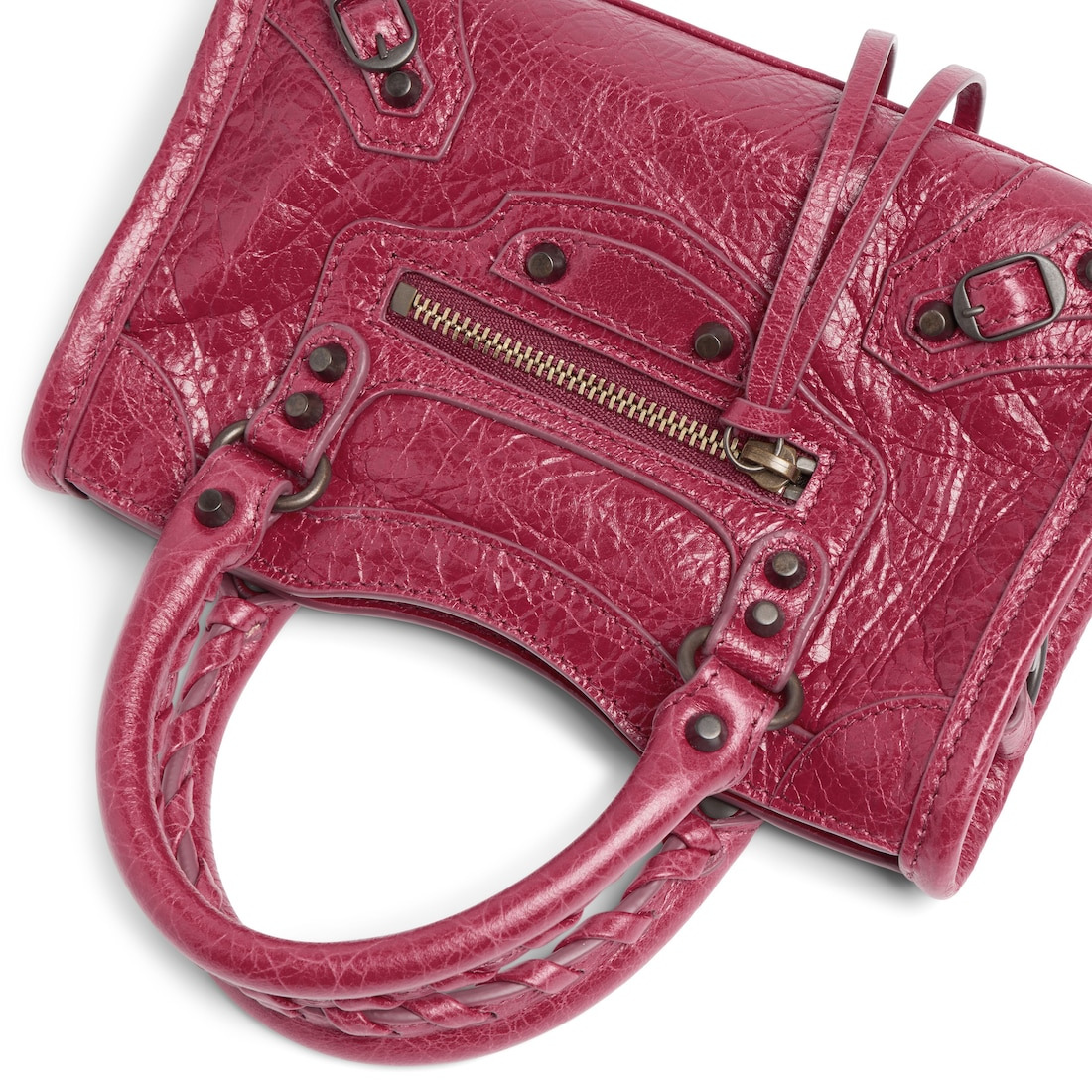 Women's Le City Bag Nano in Framboise - 6