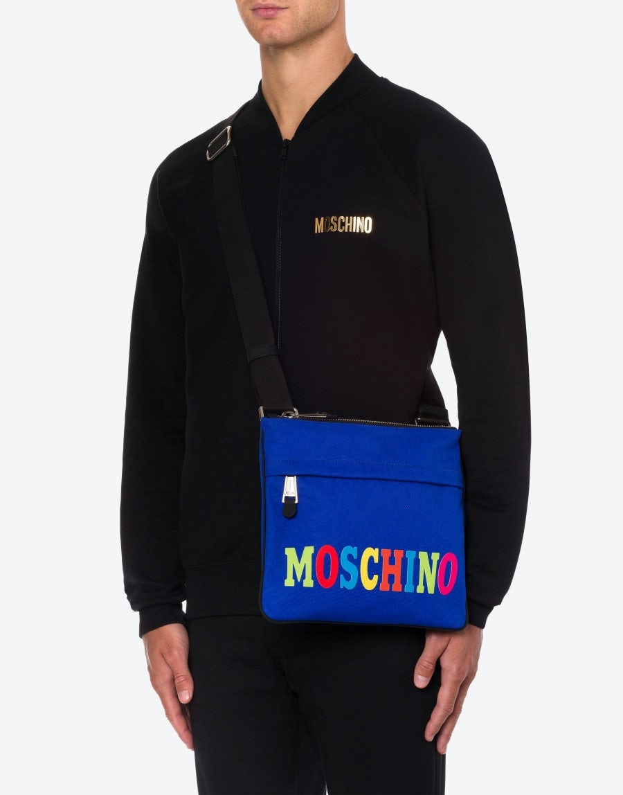 MULTICOLOR LOGO MESSENGER BAG - 5