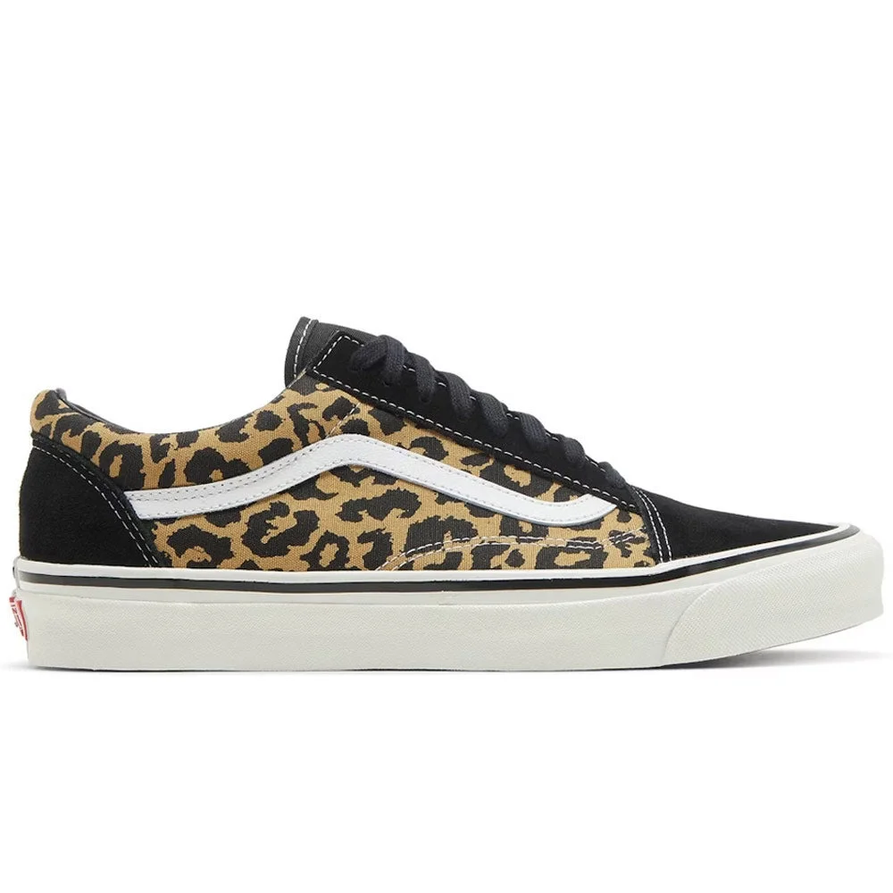 Vans | Skool 36 DX (Anaheim Factory) Shoes 'Black / Tan Leopard' - 1