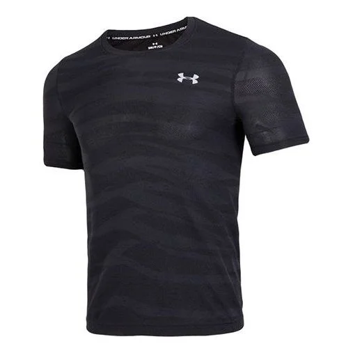 Under Armour Seamless Wave T-shirt 'Black' 1373726-001 - 1