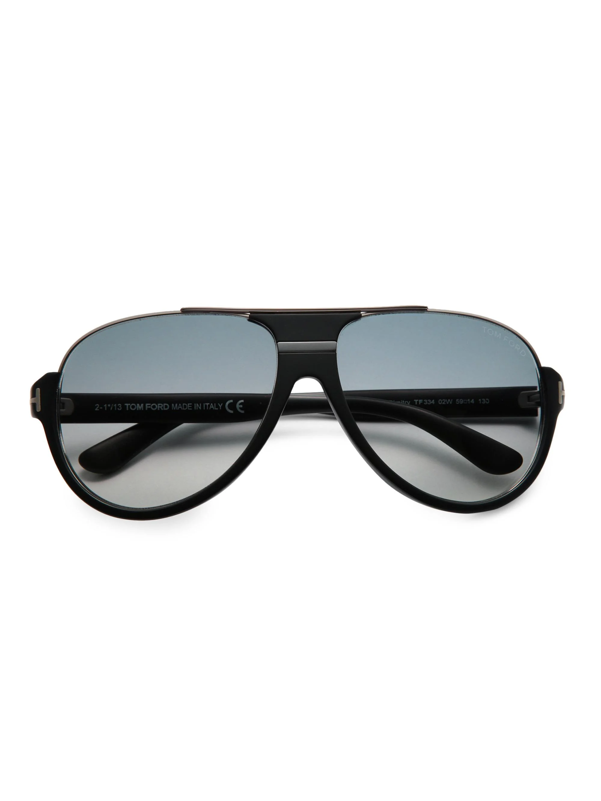 Men's Dimitry Retro Sunglasses - Black - 1