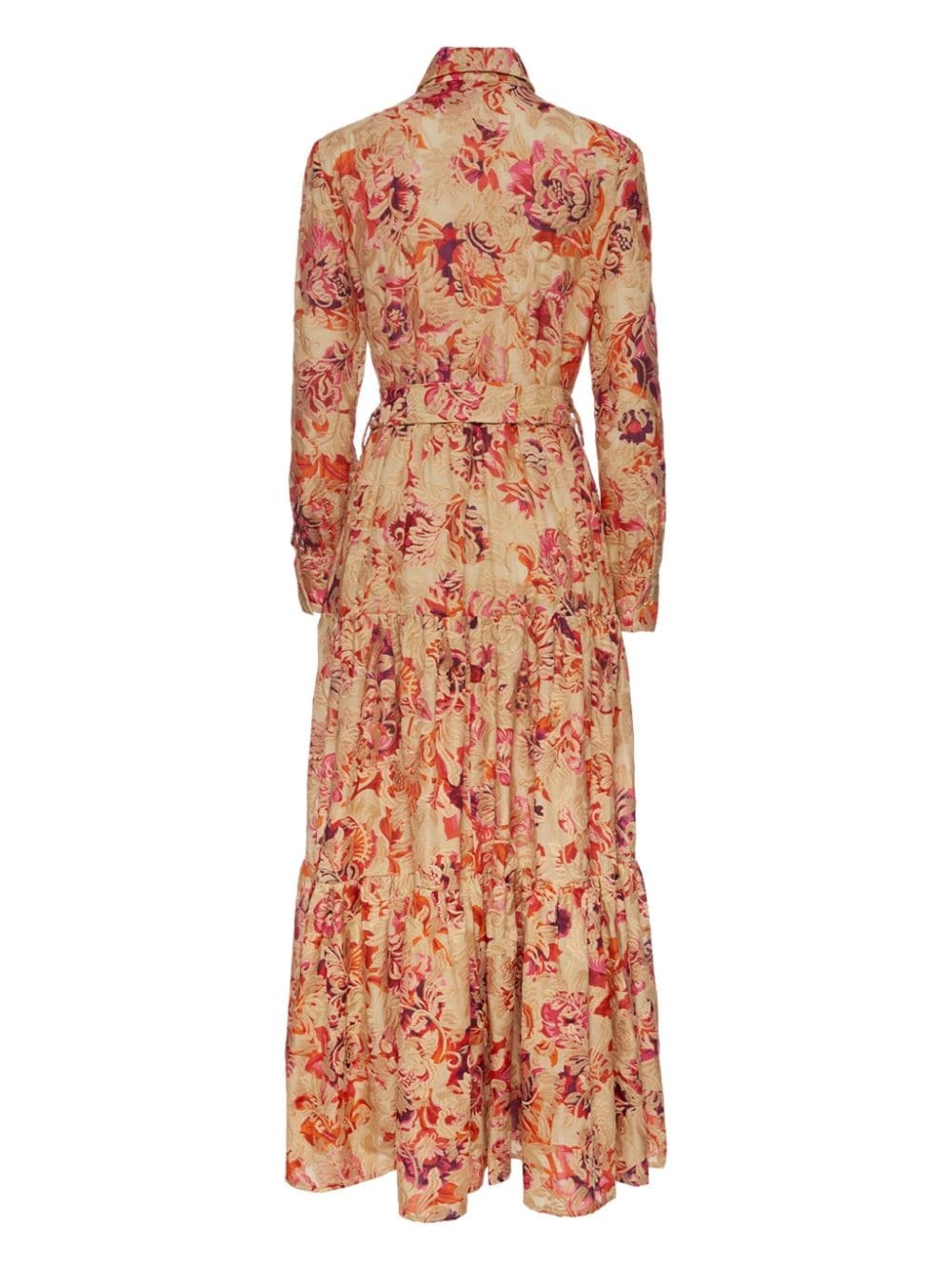 Bellini floral-print shirt dress - 5