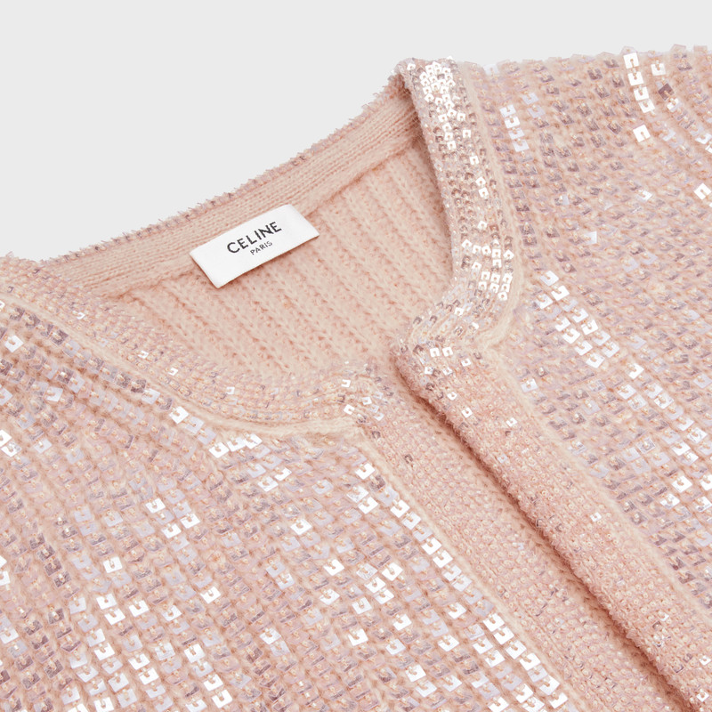 Embroidered mohair cardigan 3