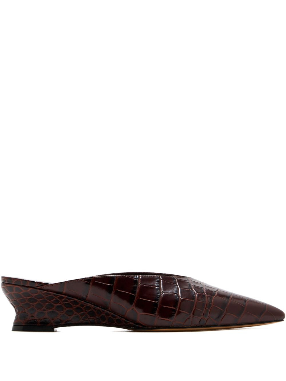 40mm Victoria micro-wedge mules - 1