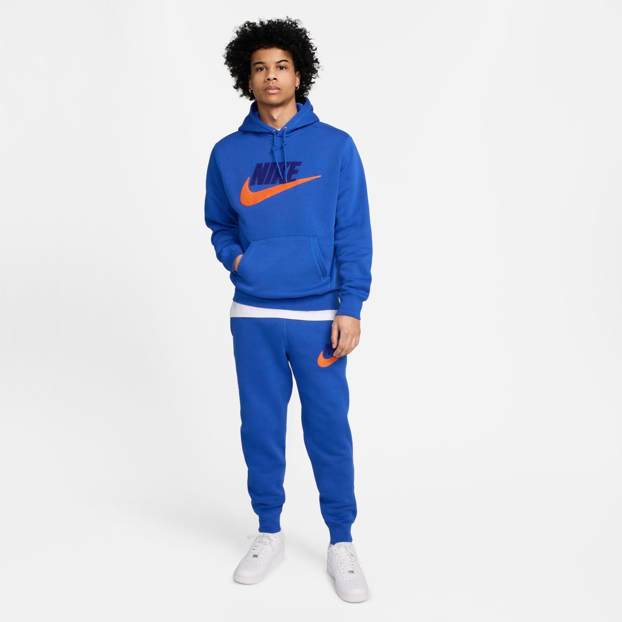 MEN'S NIKE CLUB FLEECE CHENILLE FUTURA PULLOVER HOODIE - 2