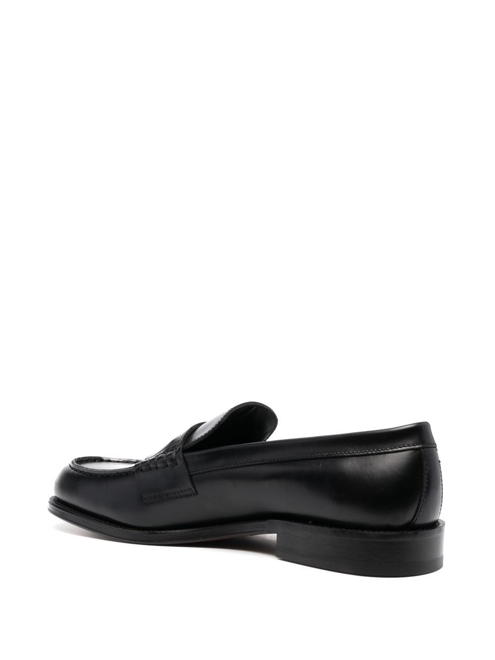 metal-detail classic loafers - 3