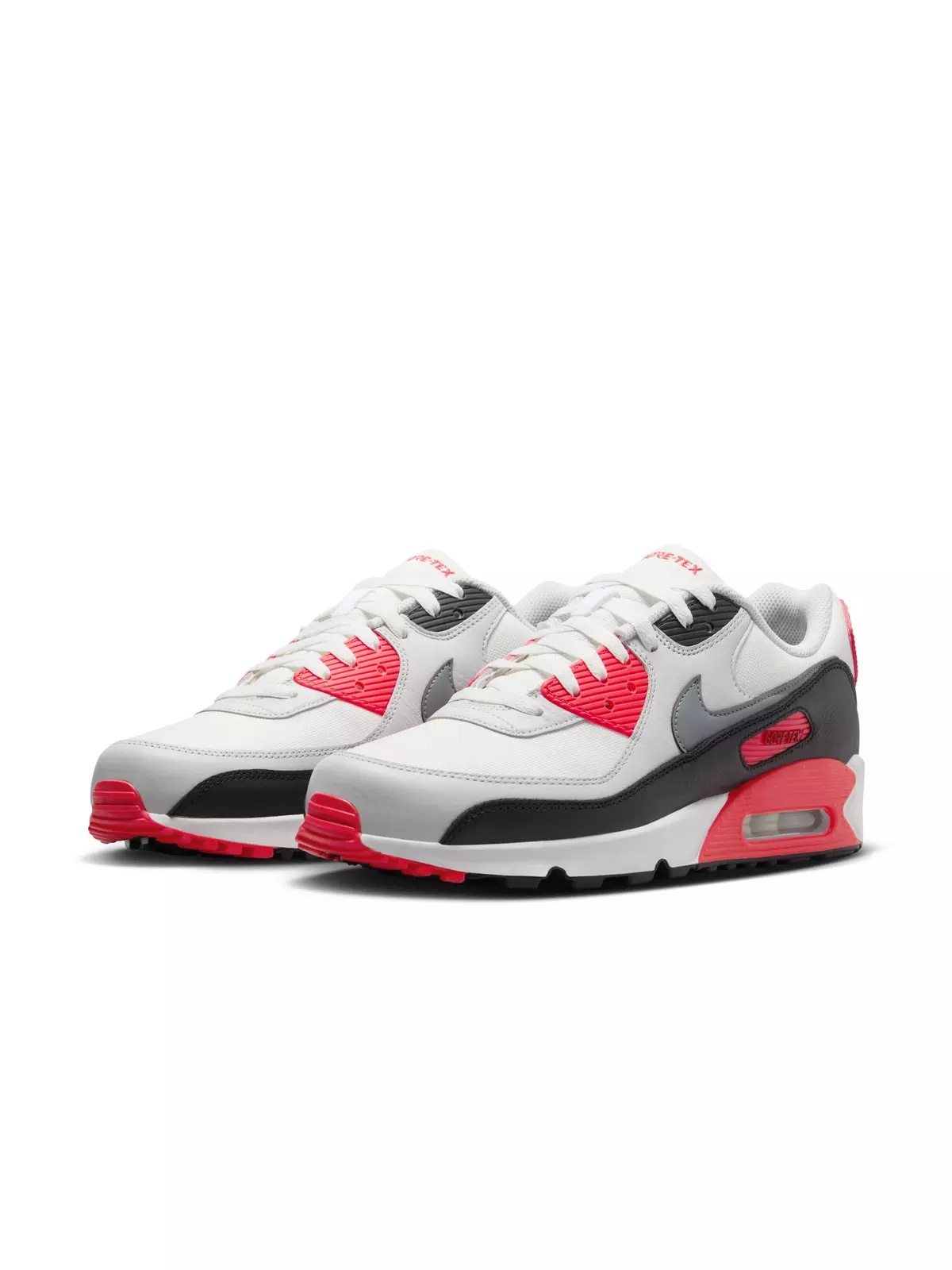 Air Max 90 GORE-TEX "Summit White/Bright Crimson/Black/Cool Grey" Men's Shoe - 3