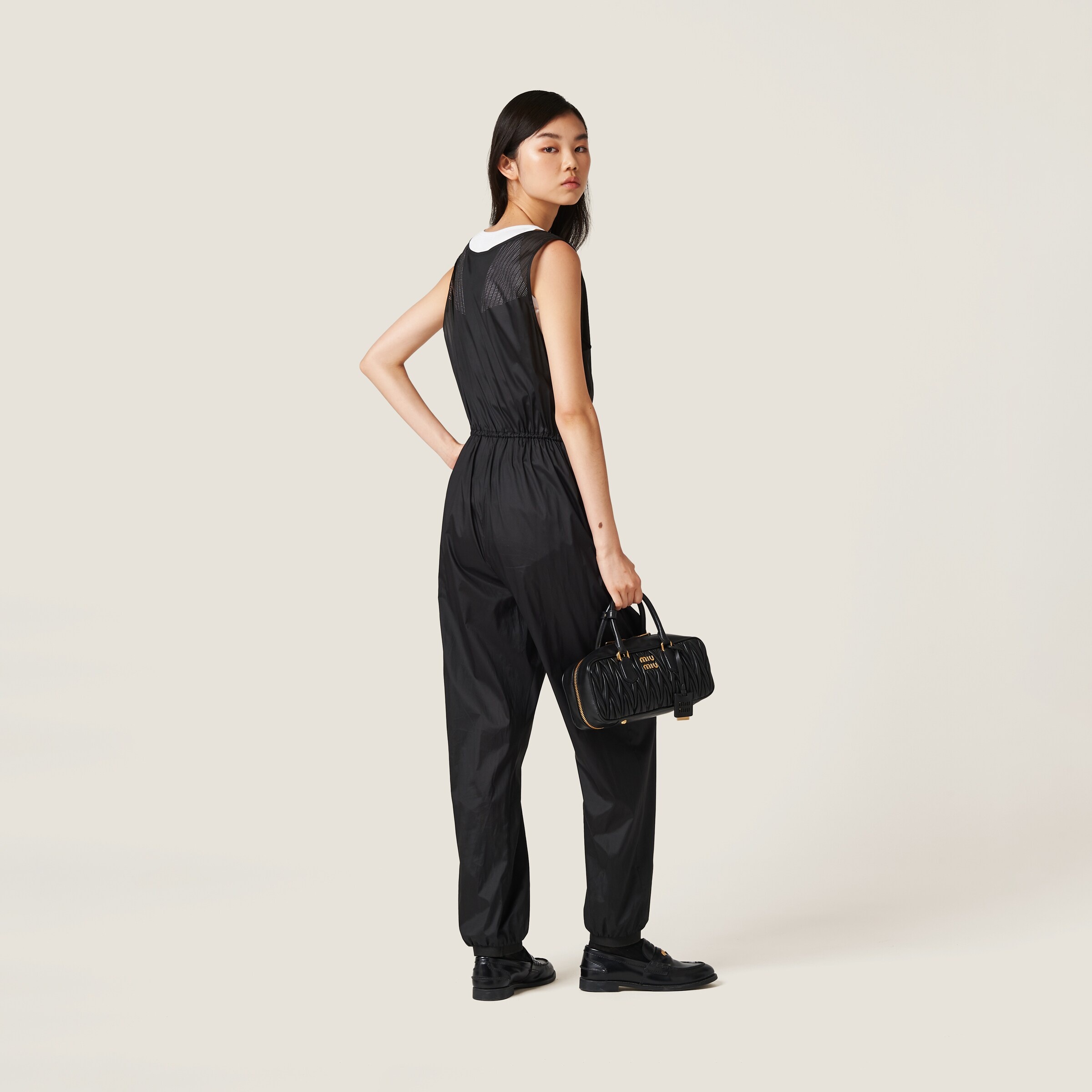 Technical silk jumpsuit - 3