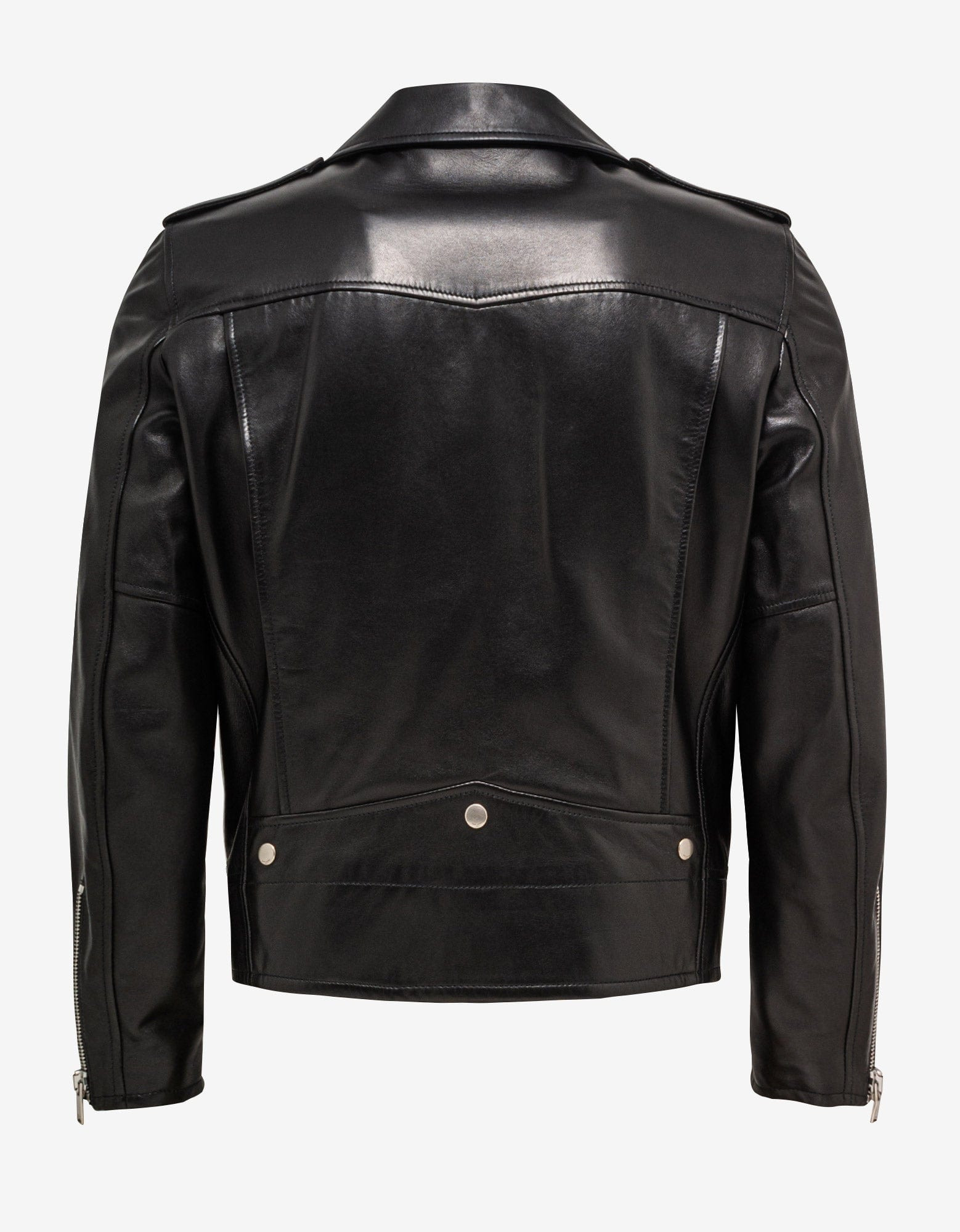 Saint Laurent Black Motorcycle Jacket - 2