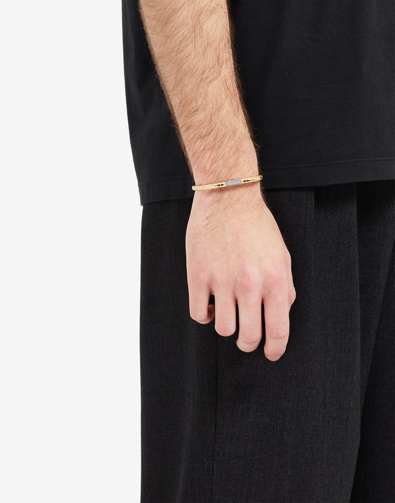 Logo two-tone bracelet - 4