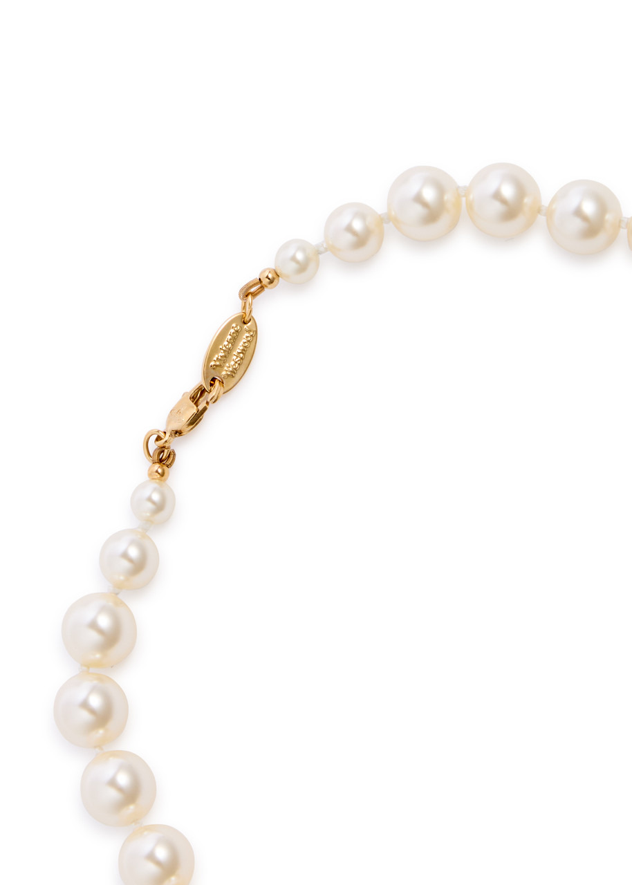 Vivienne Westwood Bas Relief Orb-embellished Pearl Choker - 4