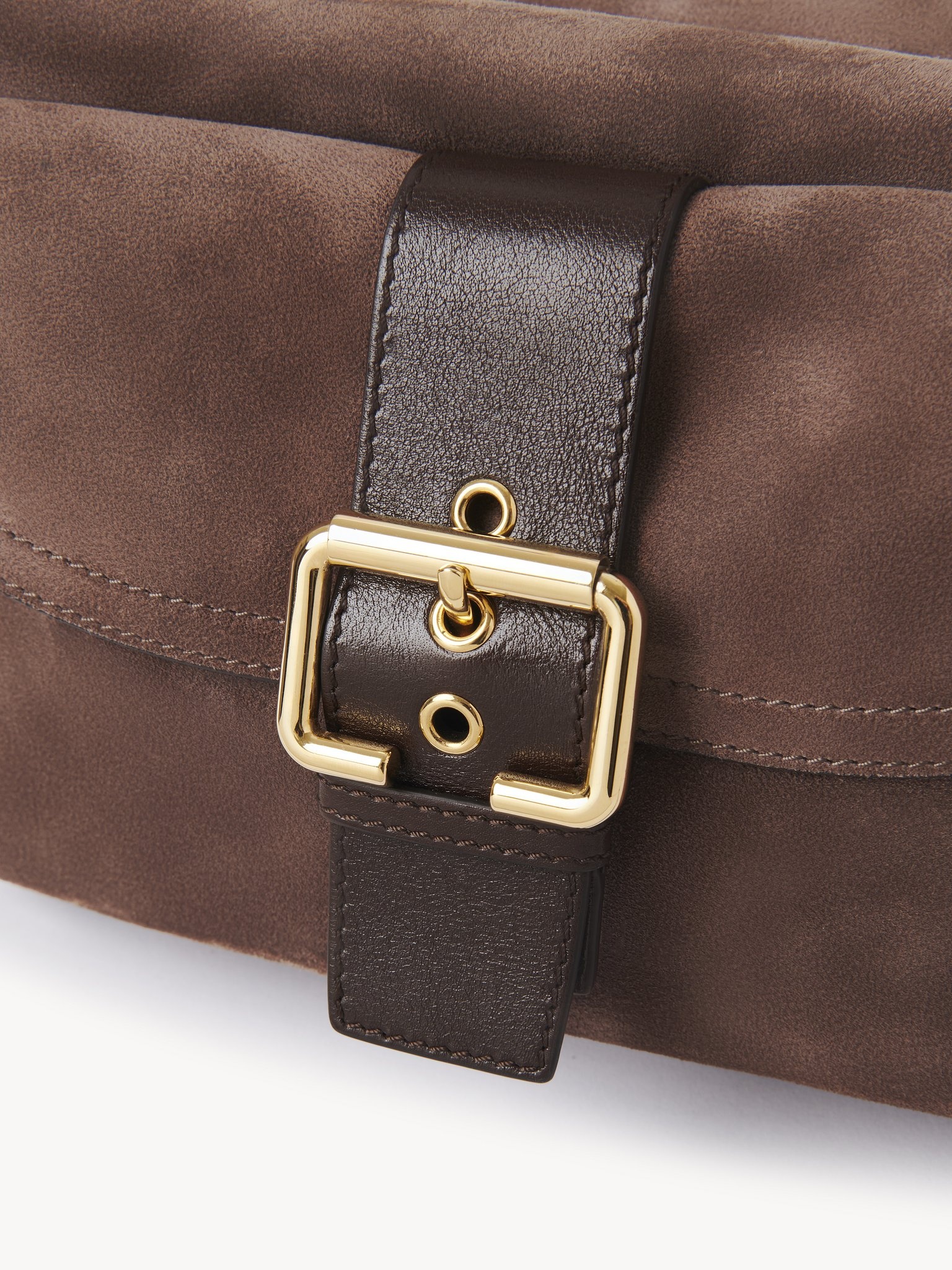 CAMERA BAG IN SUEDE LEATHER - 6