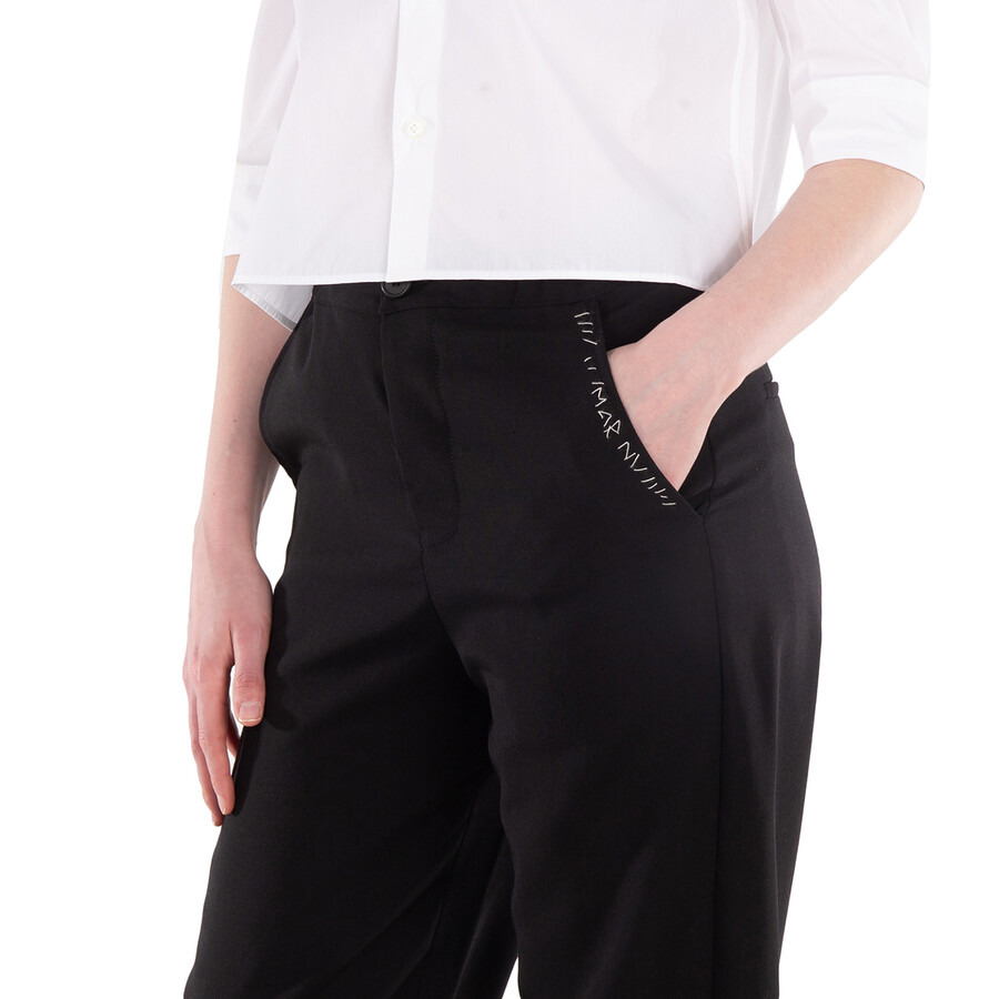 Marni Tropical Straight Wool Trousers - 2