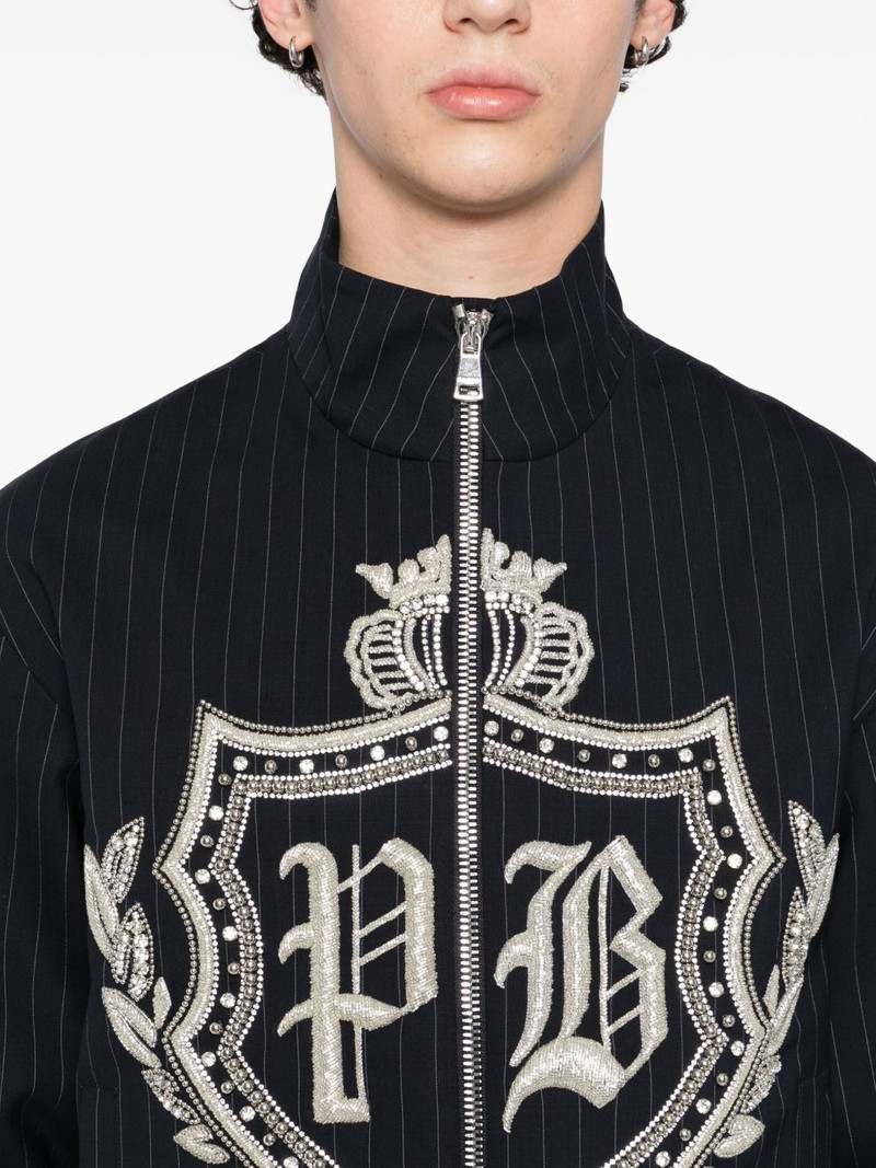 Balmain CRYSTAL-EMBELLISHED JACKET outlook
