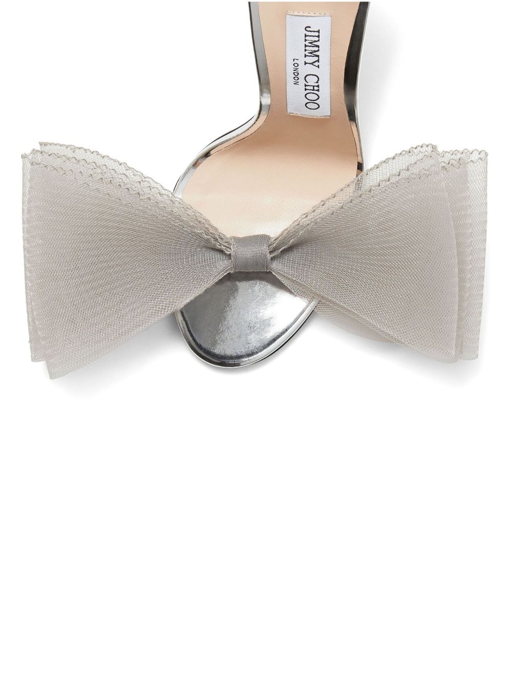 Aveline 100mm bow-detail sandals - 4